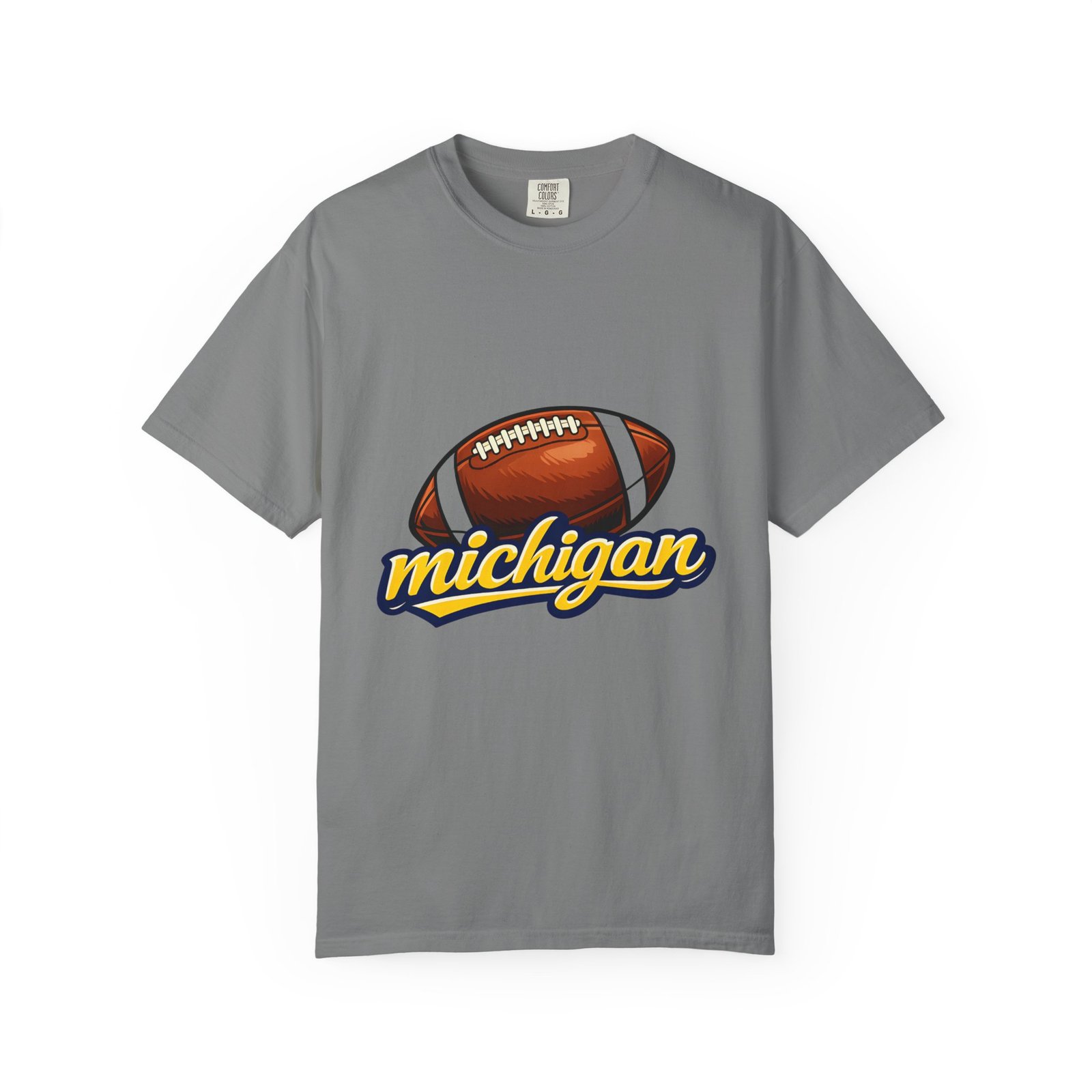 Michigan Football T-Shirt — Vintage Script Logo Tee - Image 33