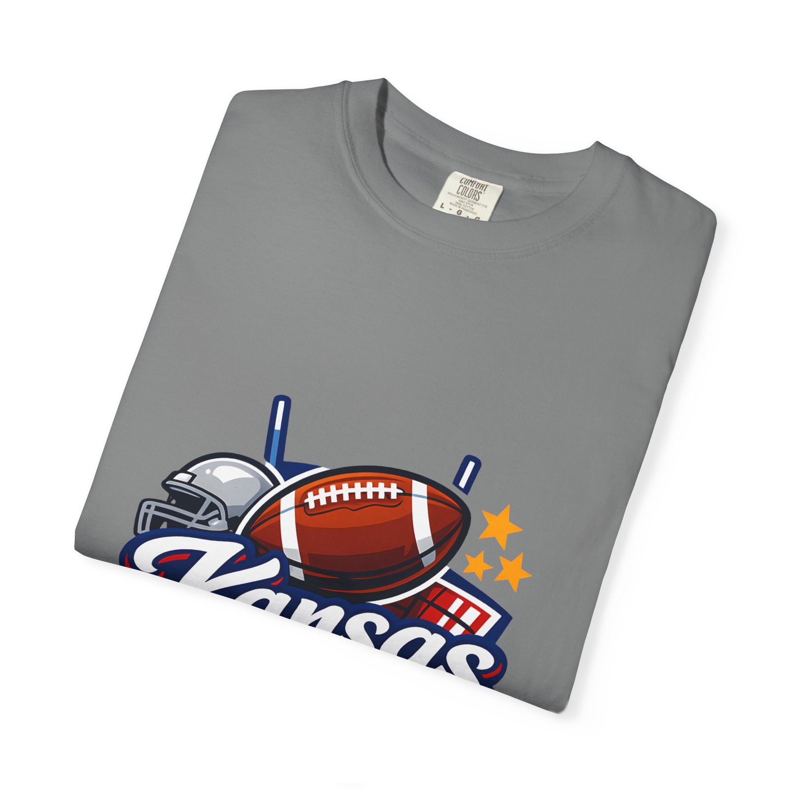 Kansas Football T-Shirt — Retro Helmet & Ball State Pride Tee - Image 35
