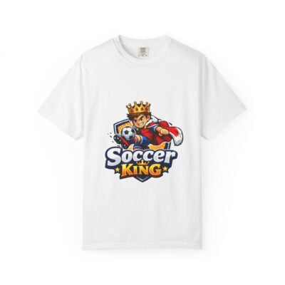 Soccer King T-Shirt — Kids' Youth Soccer Crown Graphic Tee