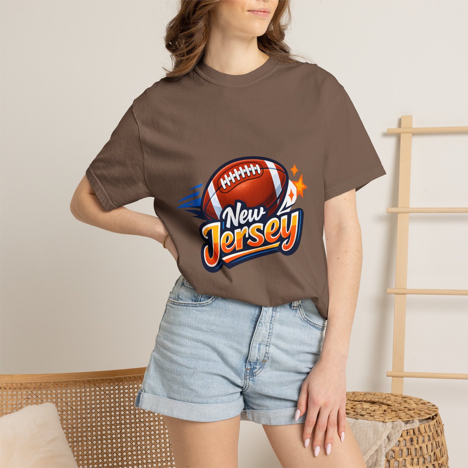 New Jersey Football T-Shirt — Vintage Football Graphic Tee - Image 28