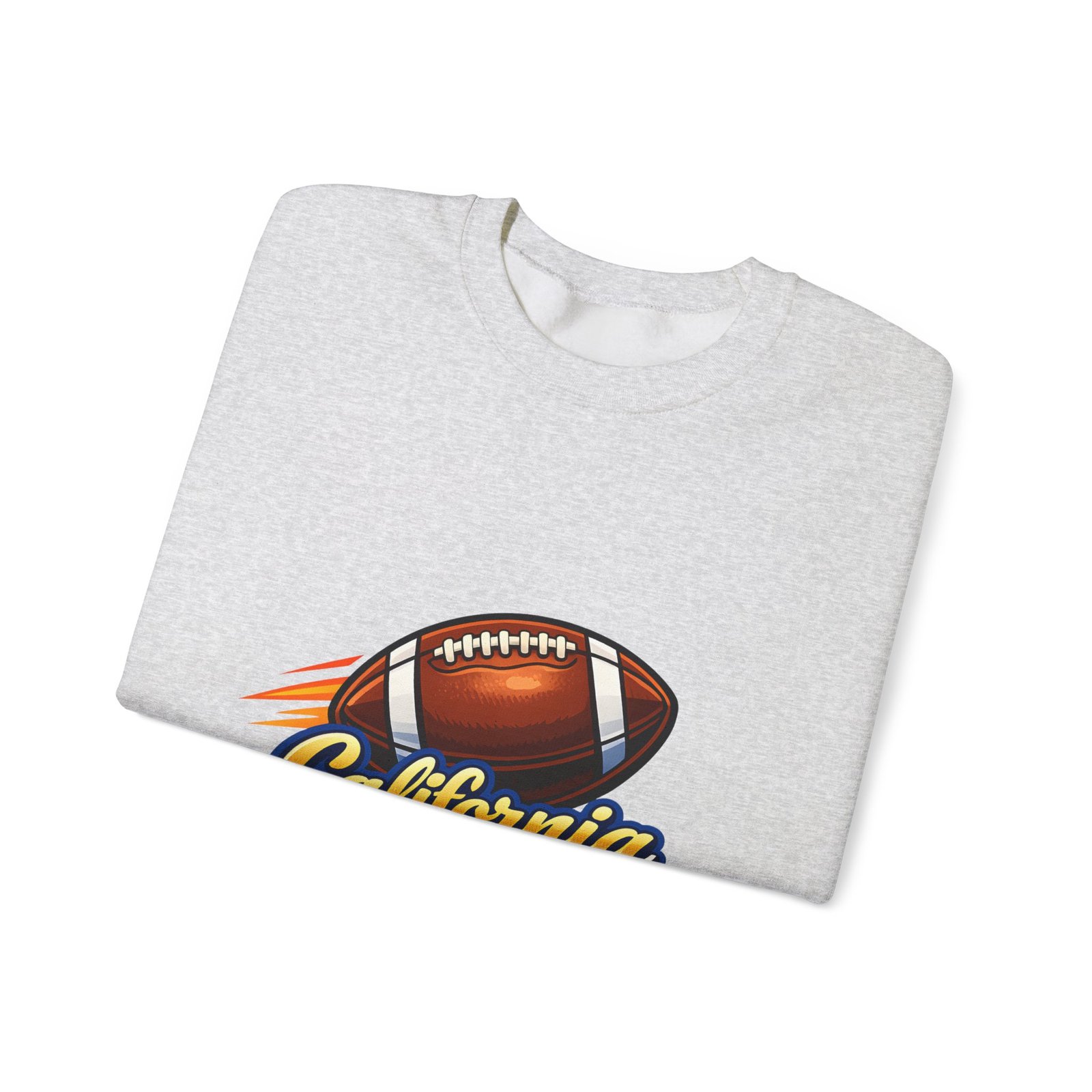 California Football Crewneck Sweatshirt — Vintage Retro Logo - Image 7