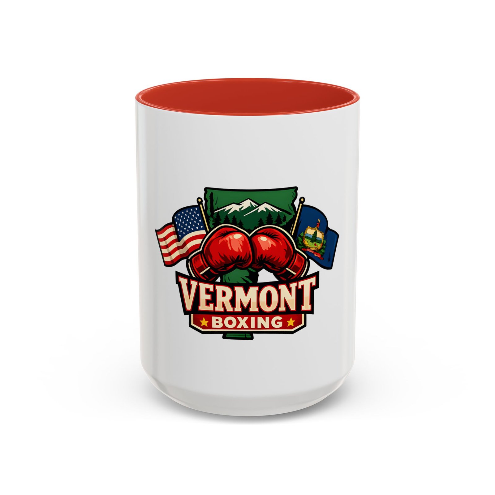 Vermont Boxing Coffee Mug — Accent 11/15oz - Image 29
