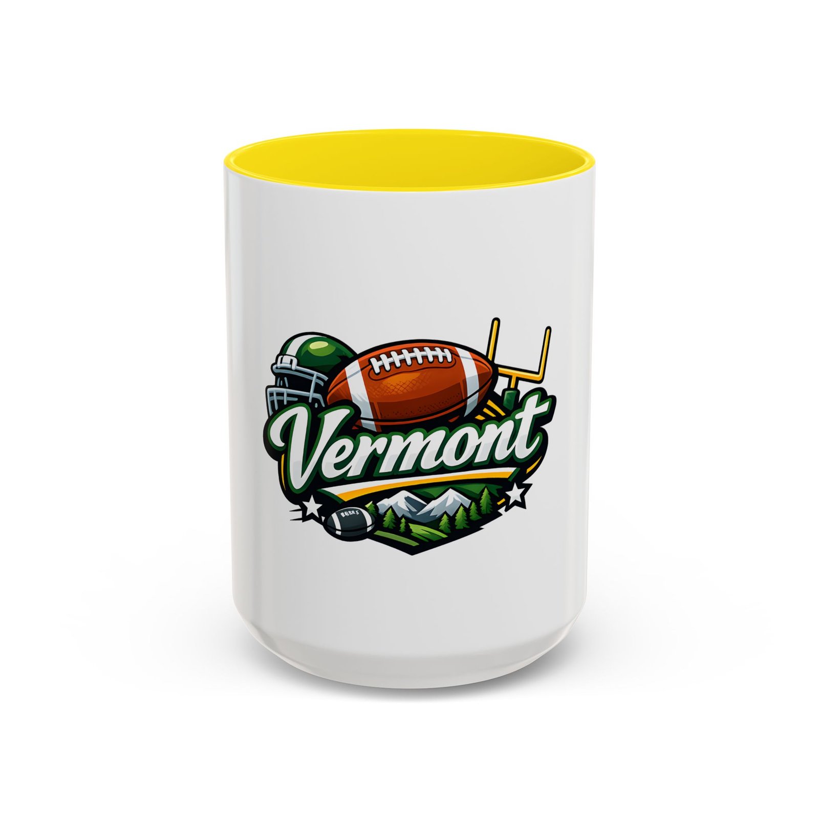 Vermont Football Coffee Mug — Accent 11/15oz - Image 53