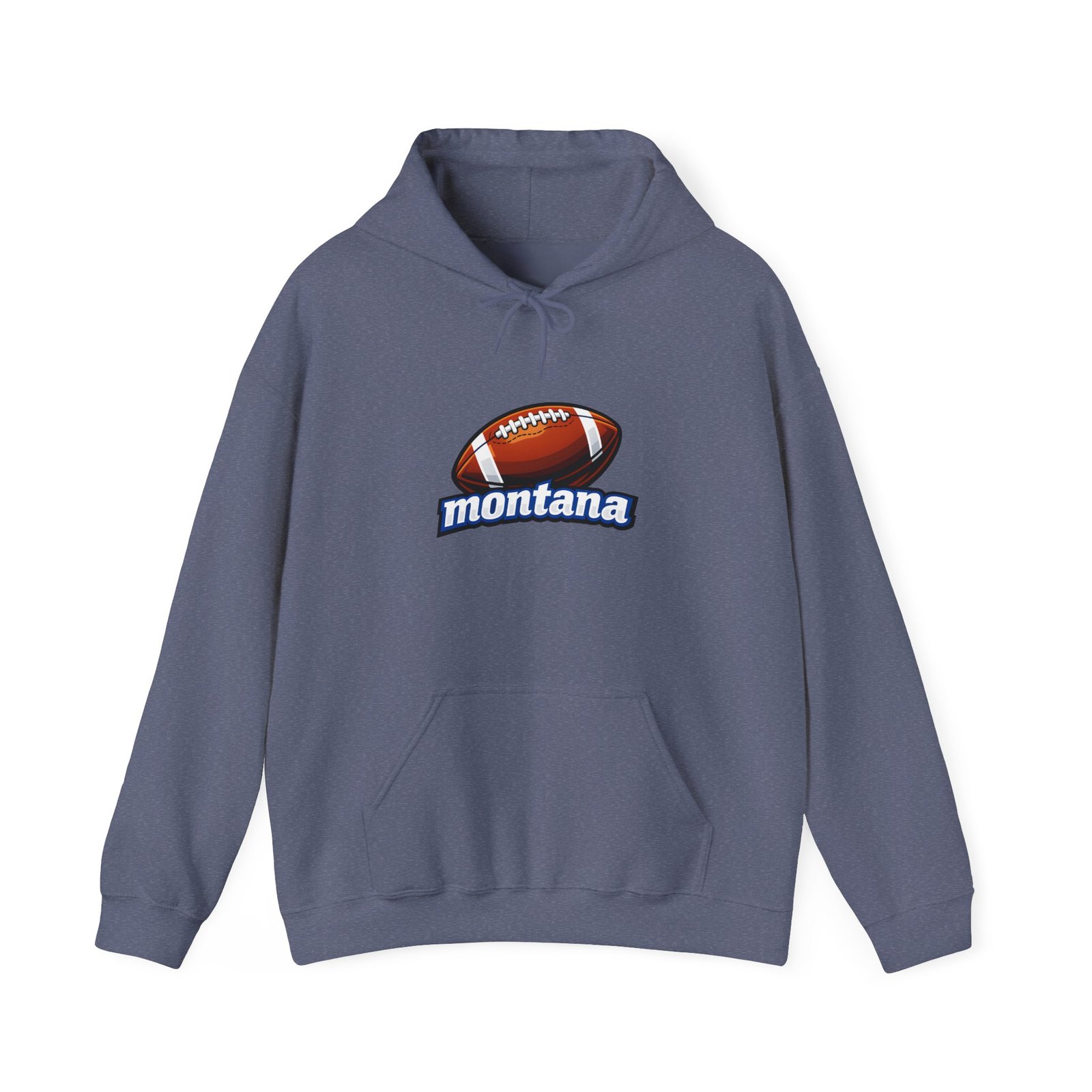Montana Football Hoodie — Vintage Football Logo Pullover - Image 37