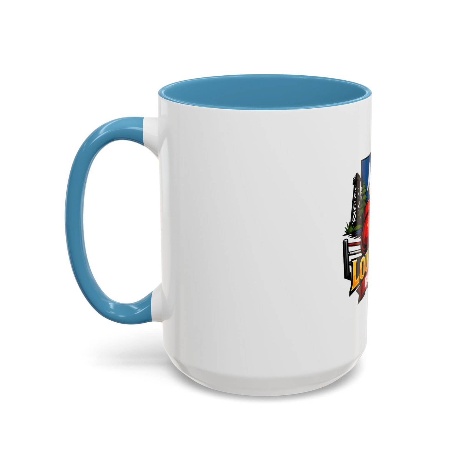 Louisiana Boxing Accent Coffee Mug – Red Gloves State Pride (11/15oz) - Image 39