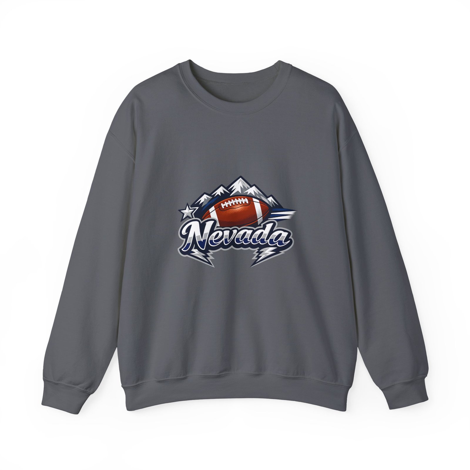 Nevada Football Mountain Crewneck Sweatshirt - Image 37