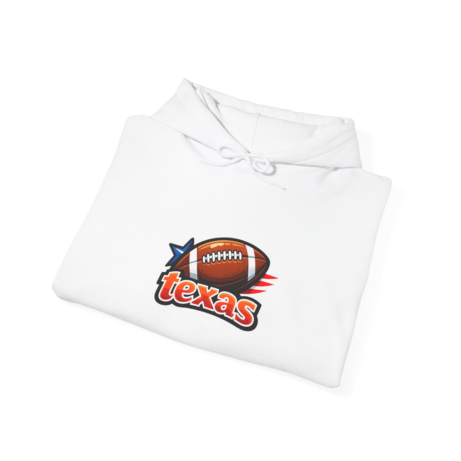 Hoodie - Texas Football Logo Pullover - Image 4