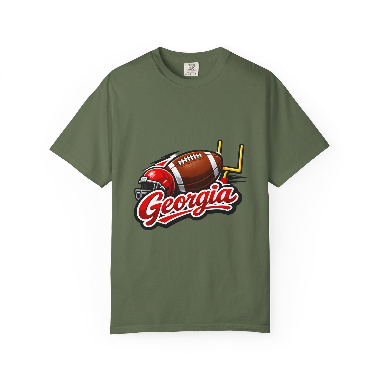 Georgia Football Helmet T-Shirt - Image 37