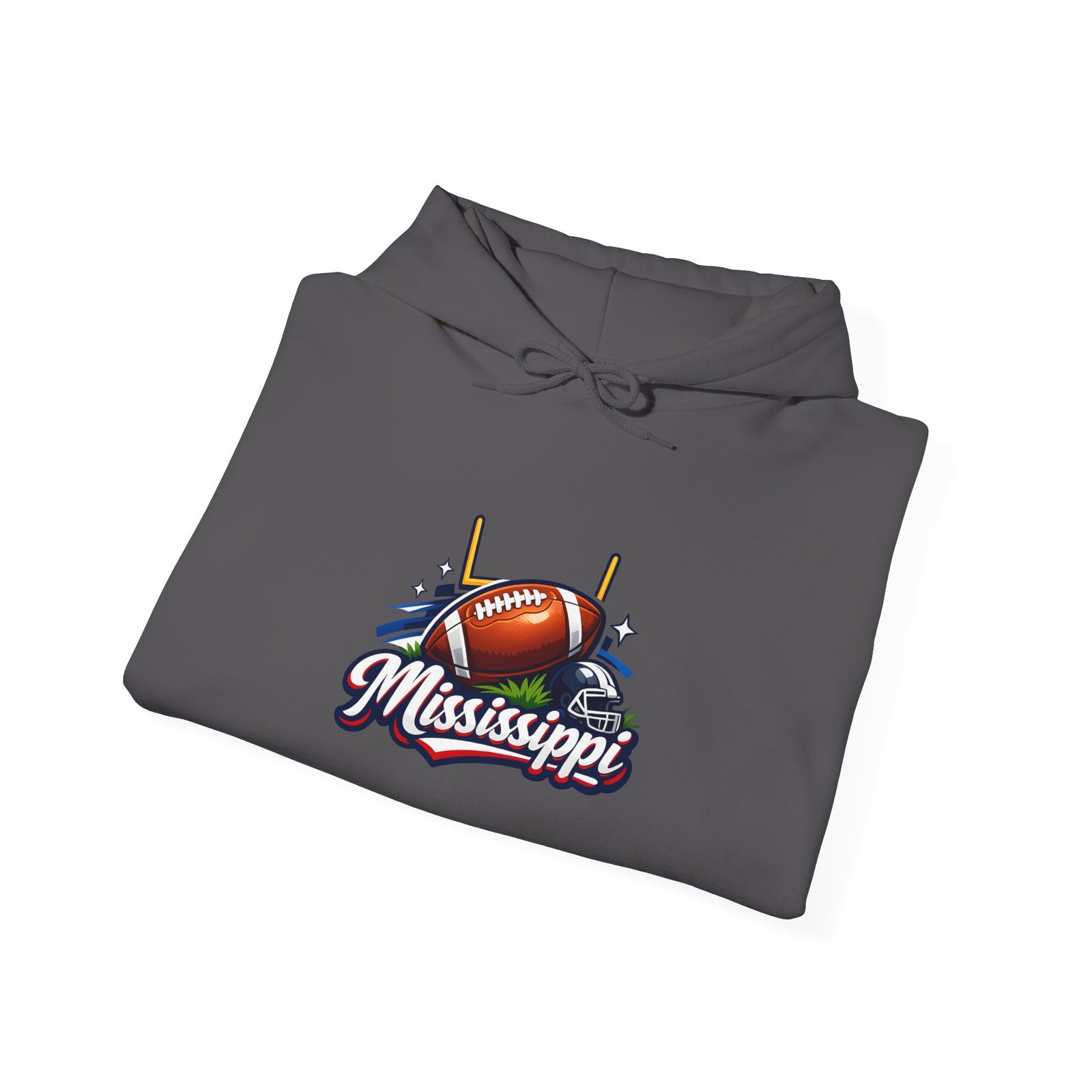 Mississippi Football Hoodie – Vintage State Pride Pullover - Image 36