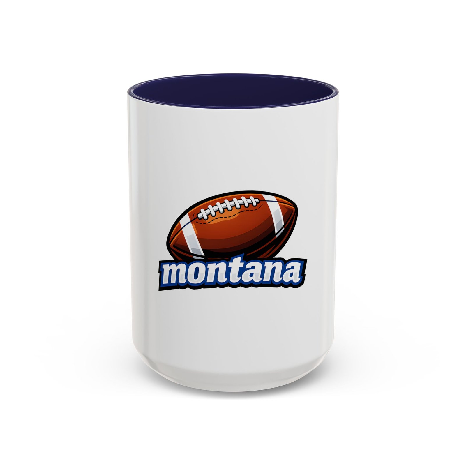Montana Football Coffee Mug – Accent 11/15oz - Image 21