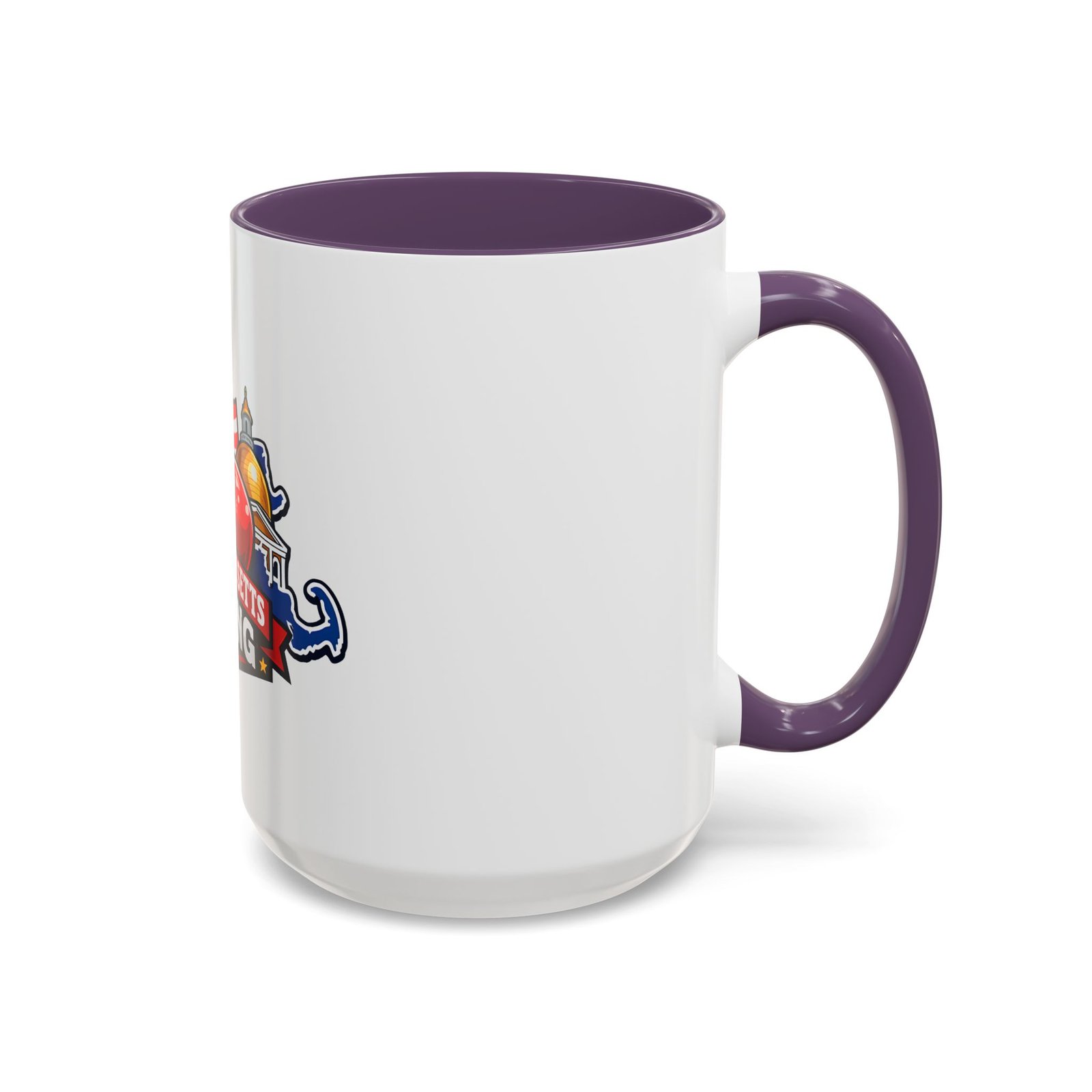 Massachusetts Boxing Accent Coffee Mug — State Pride Boxing Logo (11/15oz) - Image 66