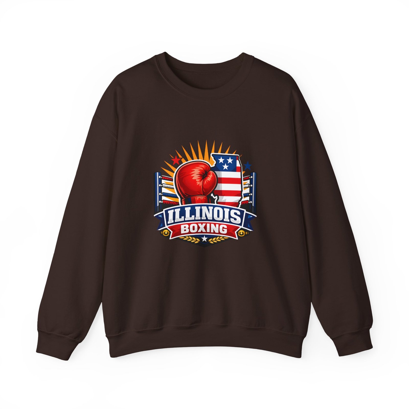 Illinois Boxing Crewneck Sweatshirt - Image 25