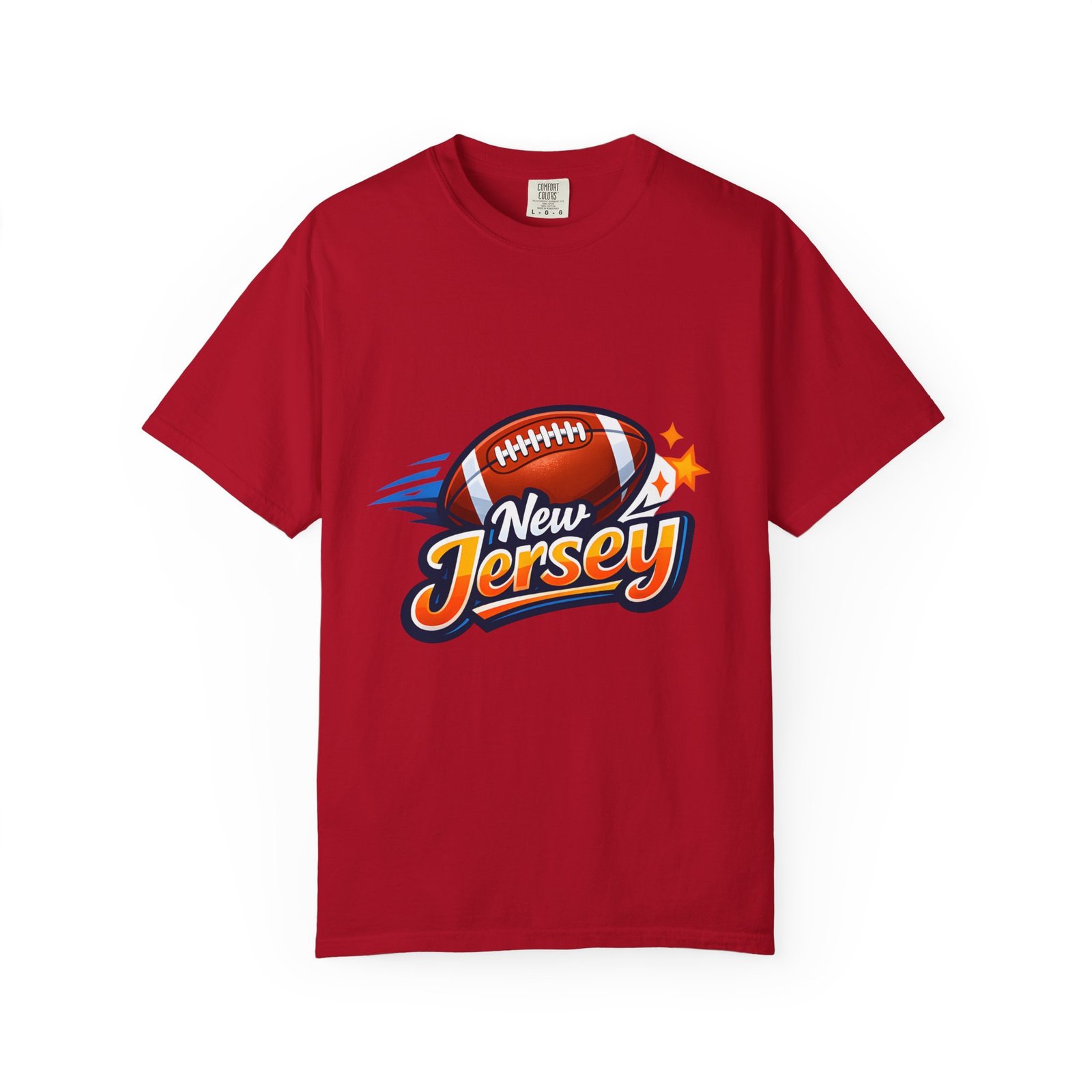 New Jersey Football T-Shirt — Vintage Football Graphic Tee - Image 57