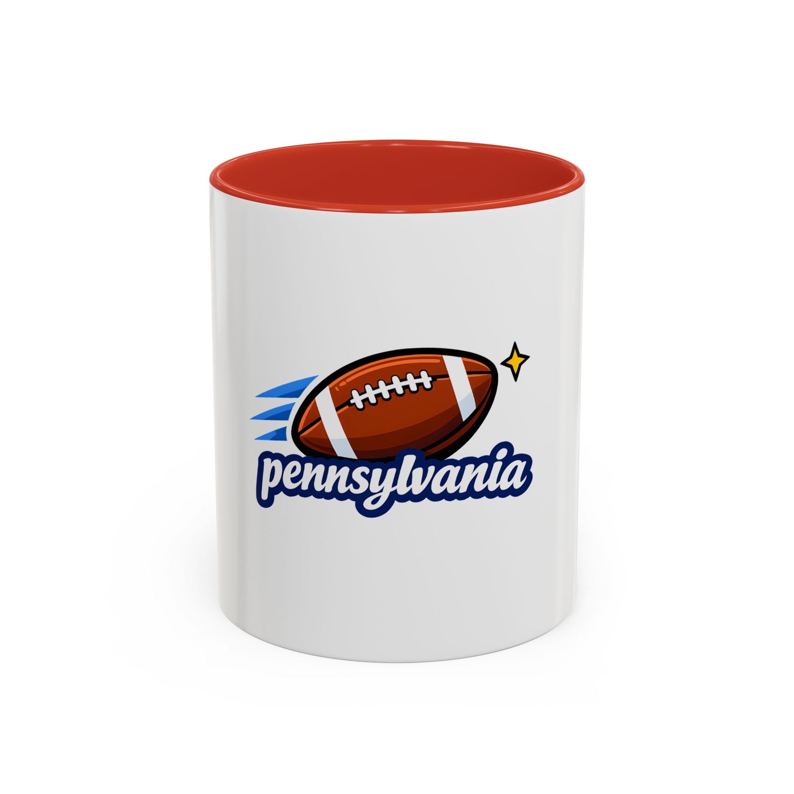 Pennsylvania Football Coffee Mug – Accent 11/15oz - Image 13