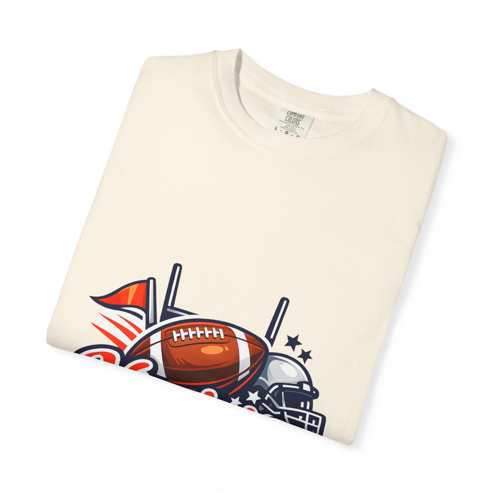 Virginia Football Helmet & Ball T-Shirt - Image 19