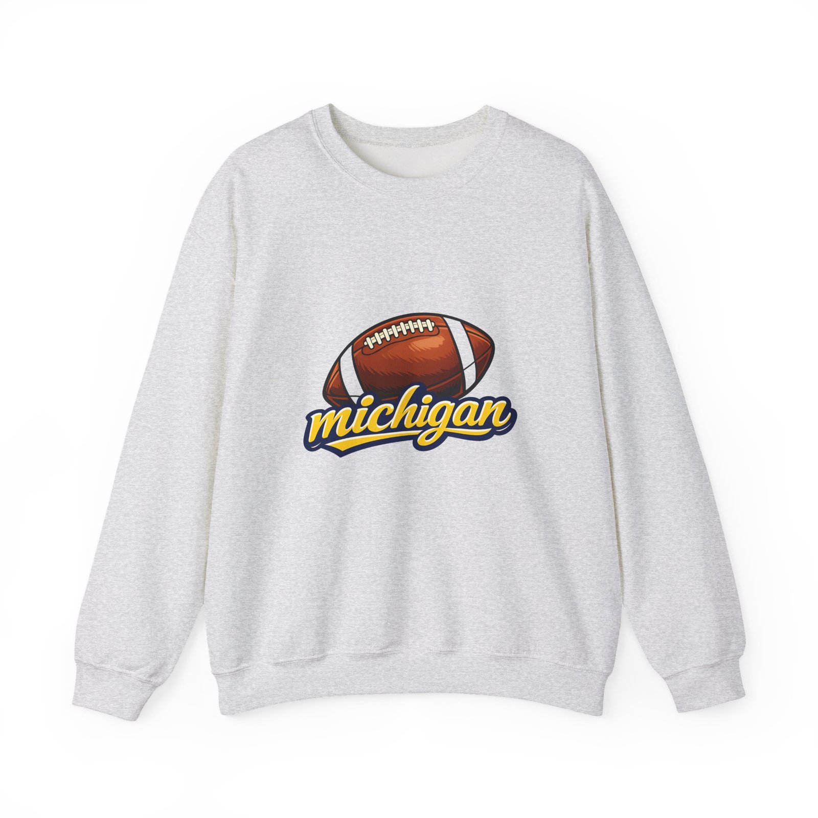 Michigan Football Crewneck Sweatshirt - Image 5