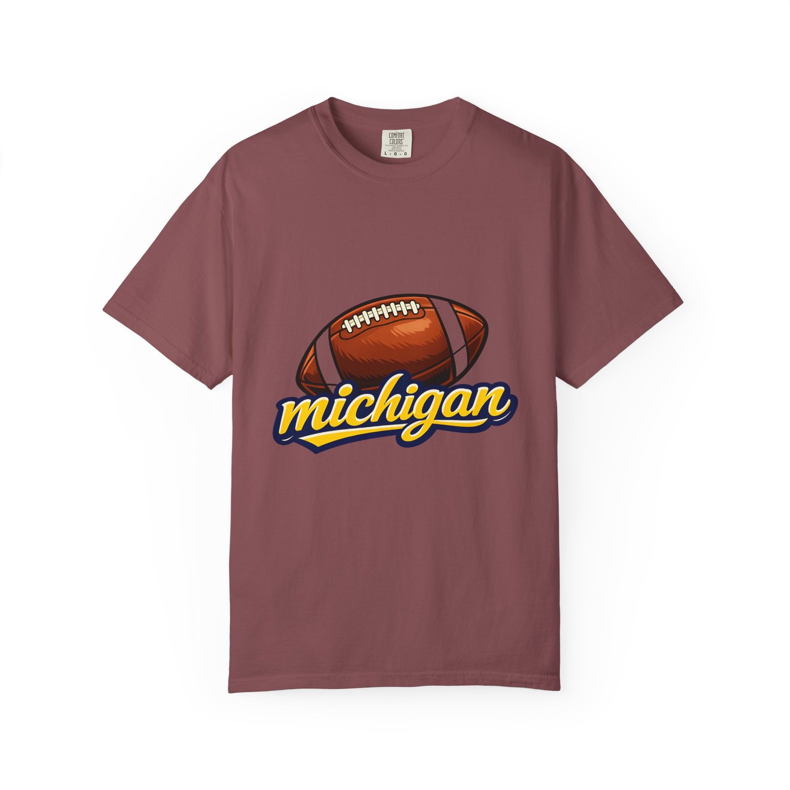 Michigan Football T-Shirt — Vintage Script Logo Tee - Image 13