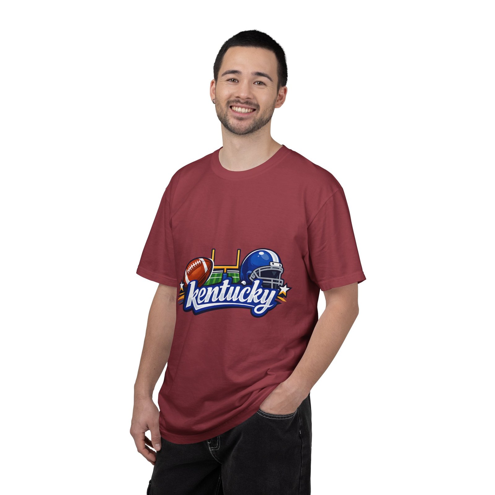 Kentucky Football Graphic T-Shirt — Helmet & Ball State Pride Tee - Image 35
