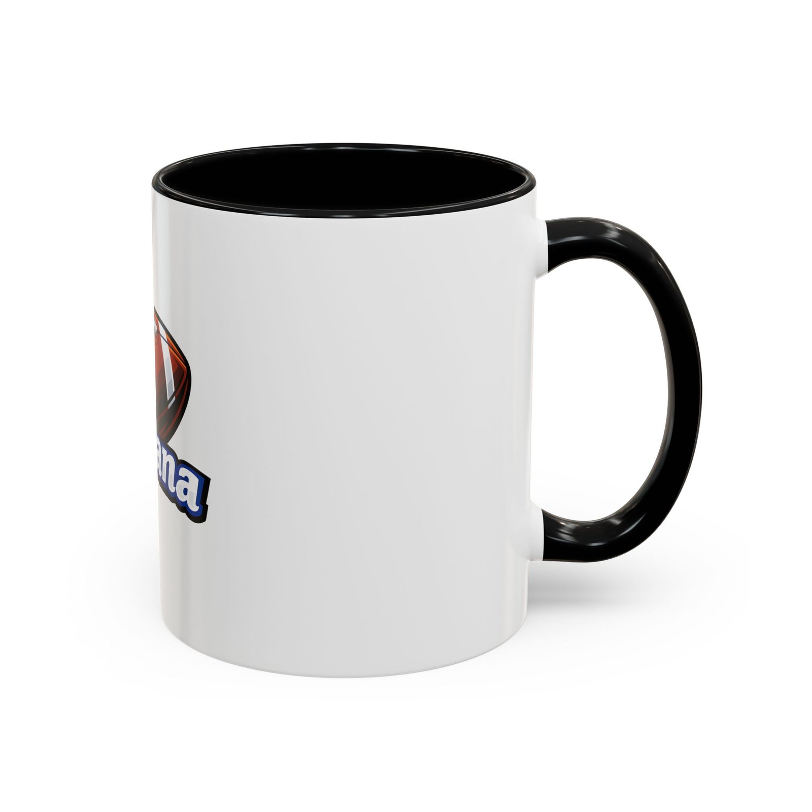 Montana Football Coffee Mug – Accent 11/15oz - Image 2