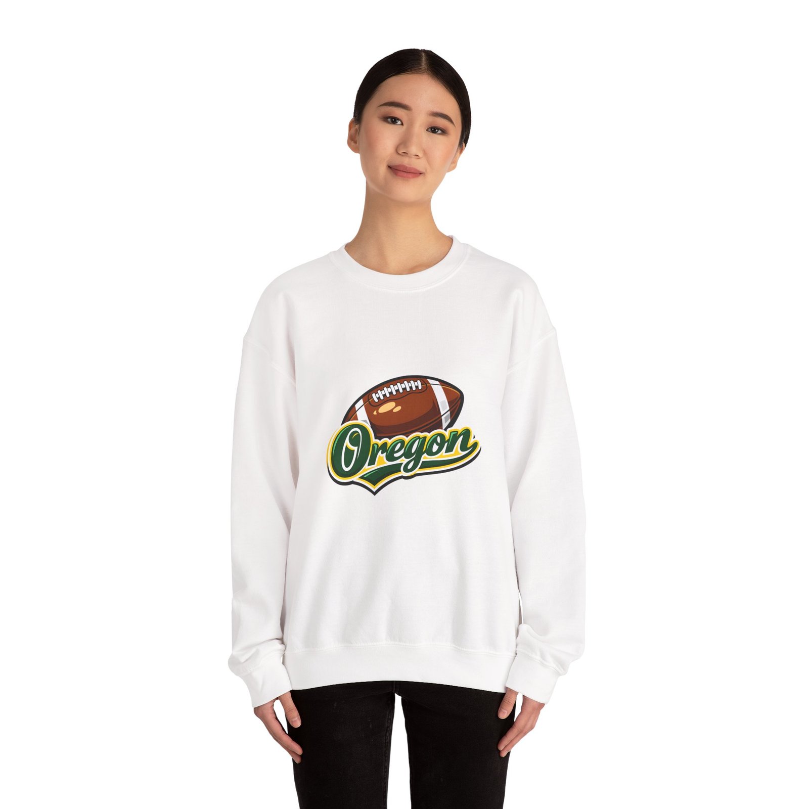 Oregon Football Crewneck Sweatshirt - Image 4
