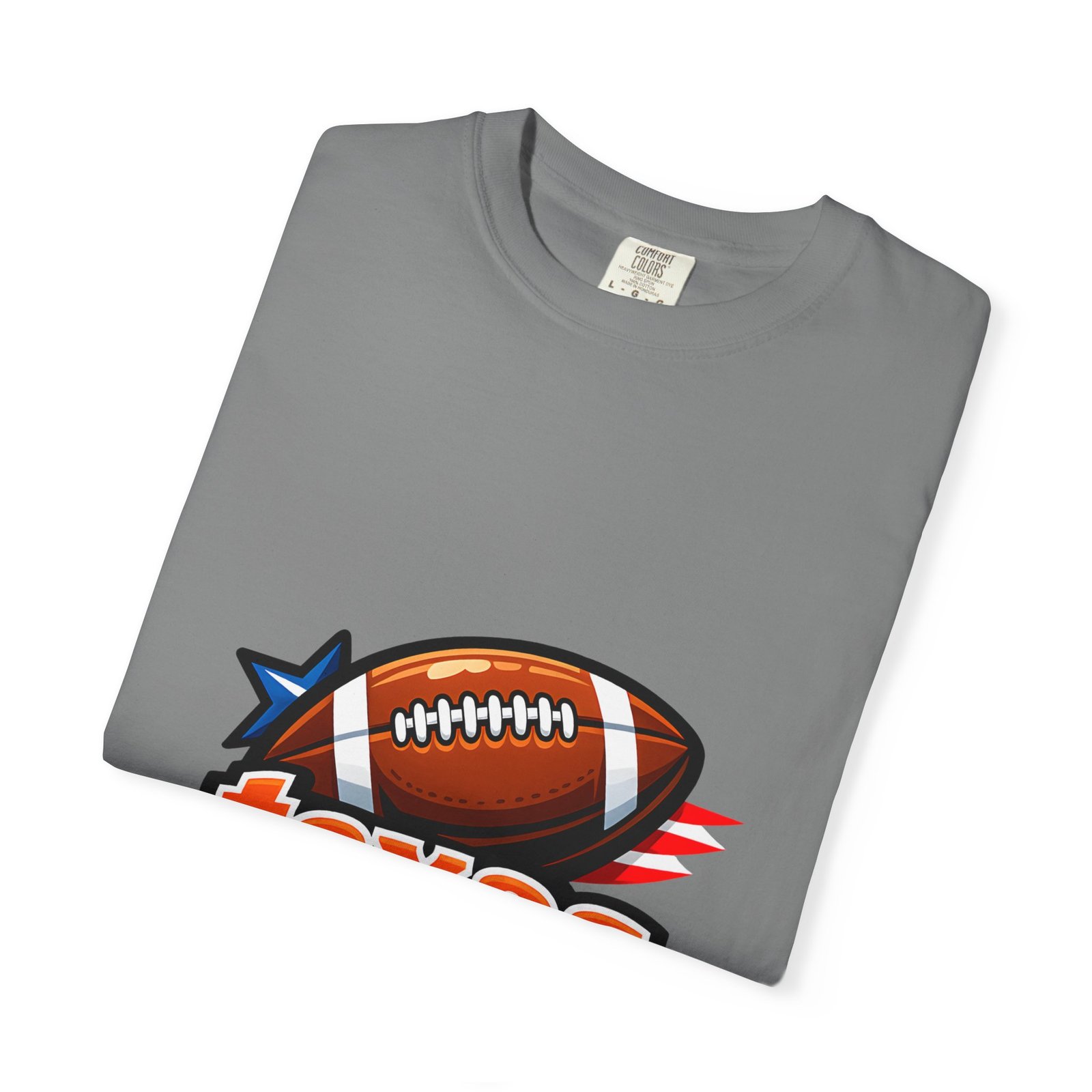 Texas Football T-Shirt — Retro Football & Lone Star Logo - Image 68