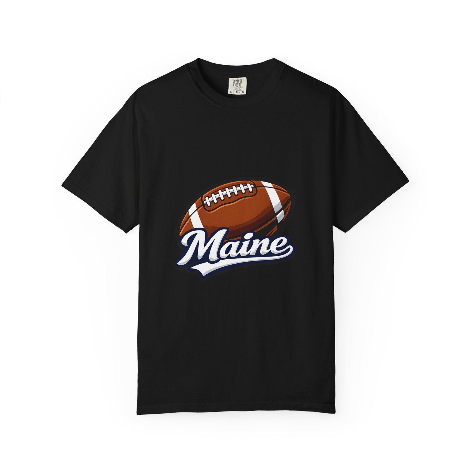 Maine Football T-Shirt — Vintage Football Graphic Tee - Image 49