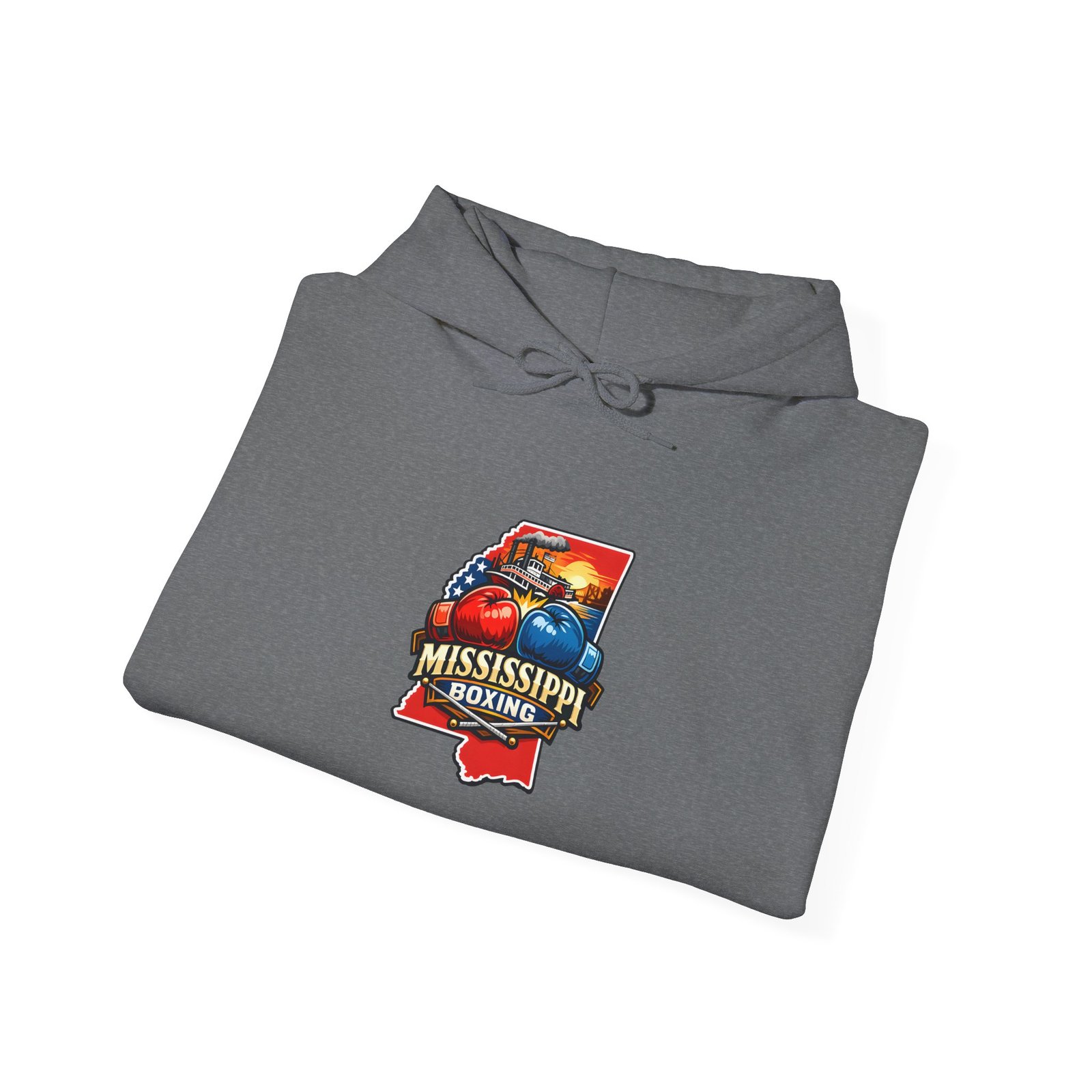 Mississippi Boating Hoodie – State Map Nautical Sunset Sweatshirt - Image 28