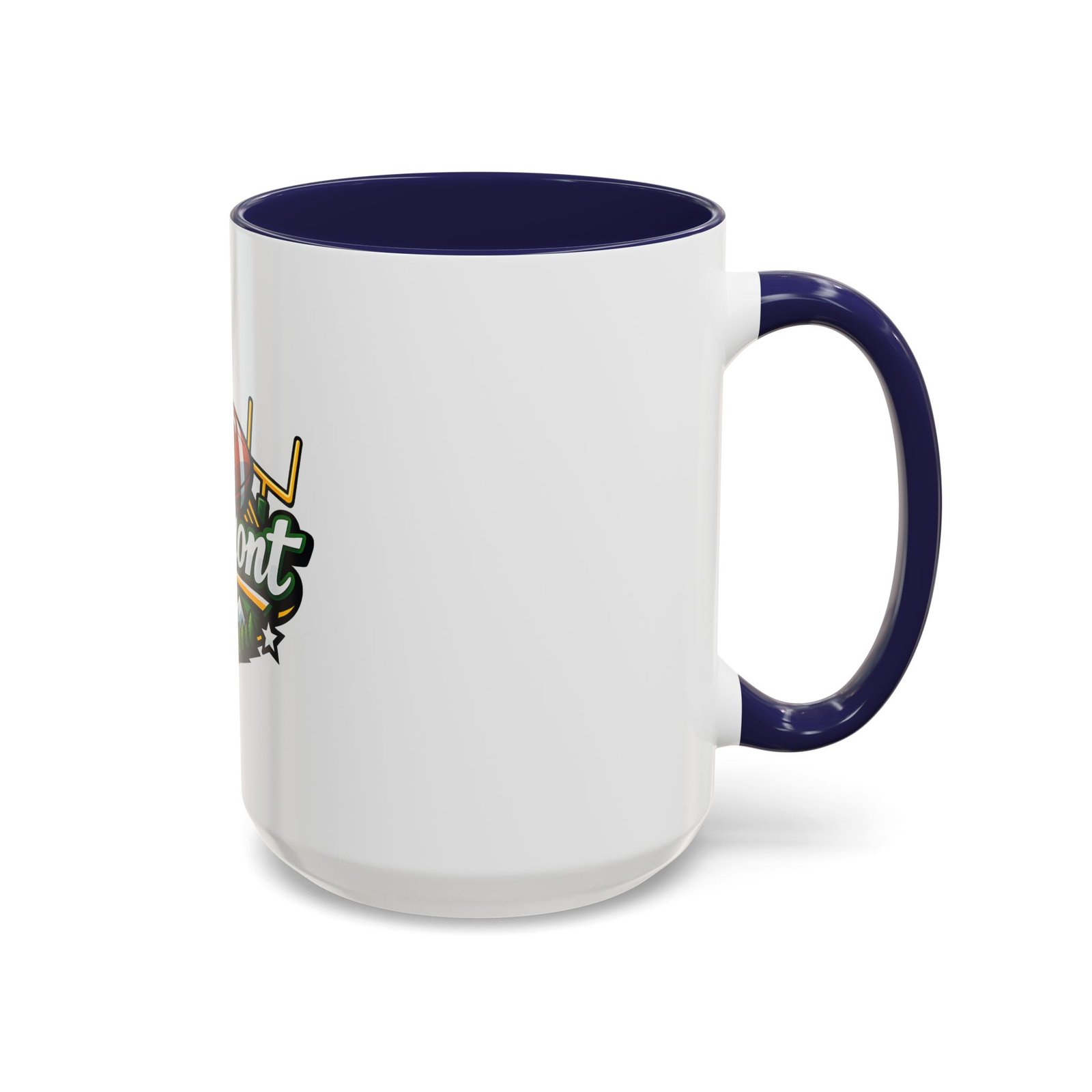 Vermont Football Coffee Mug — Accent 11/15oz - Image 22