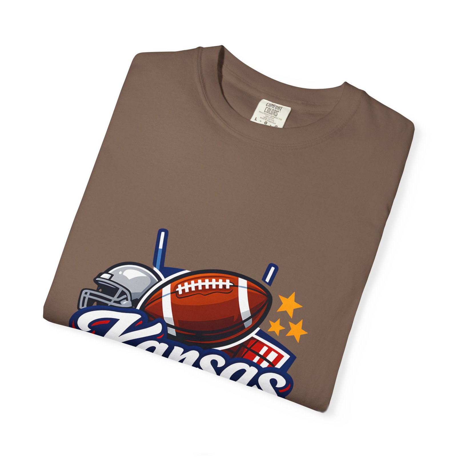Kansas Football T-Shirt — Retro Helmet & Ball State Pride Tee - Image 27