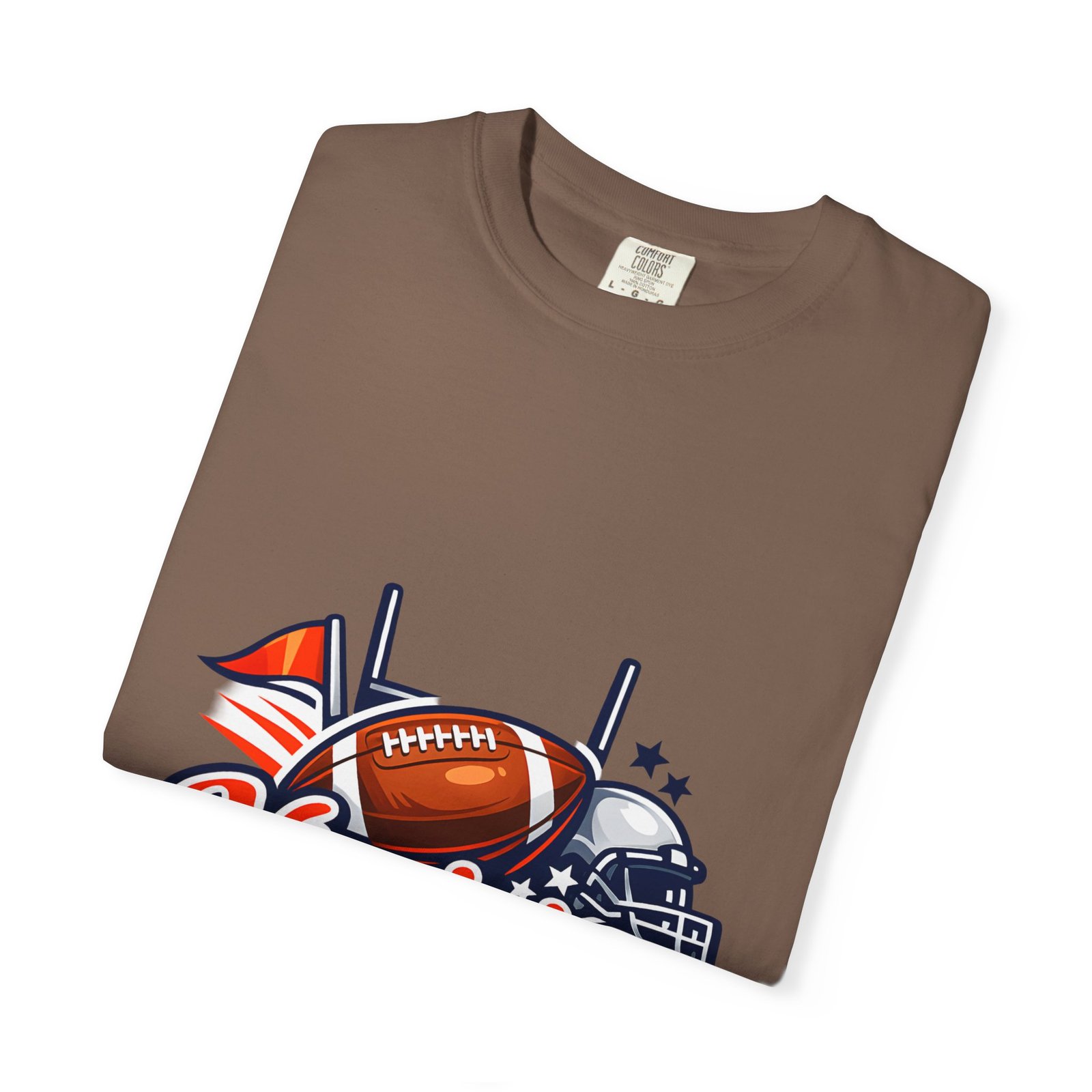 Virginia Football Helmet & Ball T-Shirt - Image 27