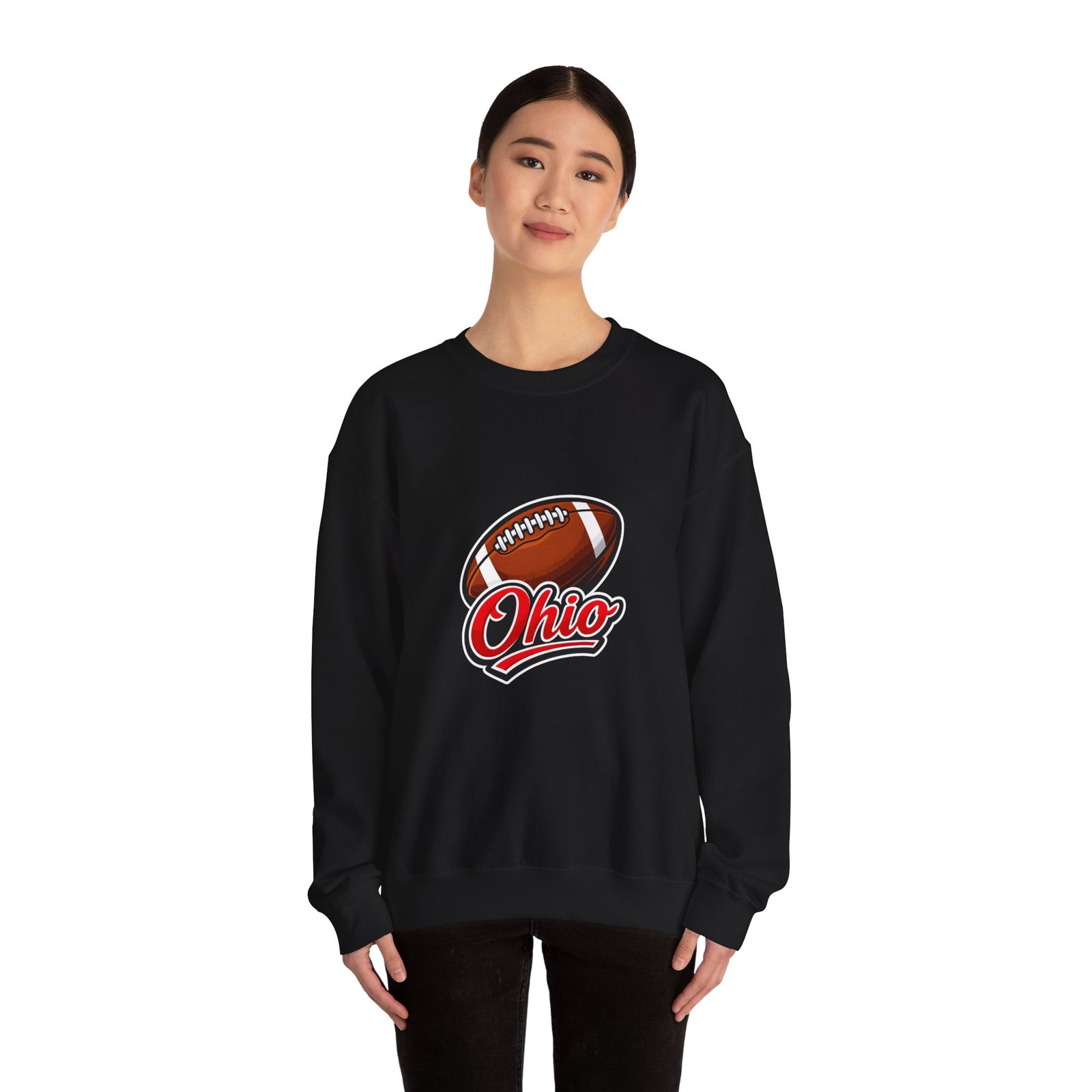 Crewneck Sweatshirt — Ohio Football Logo Crewneck - Image 20