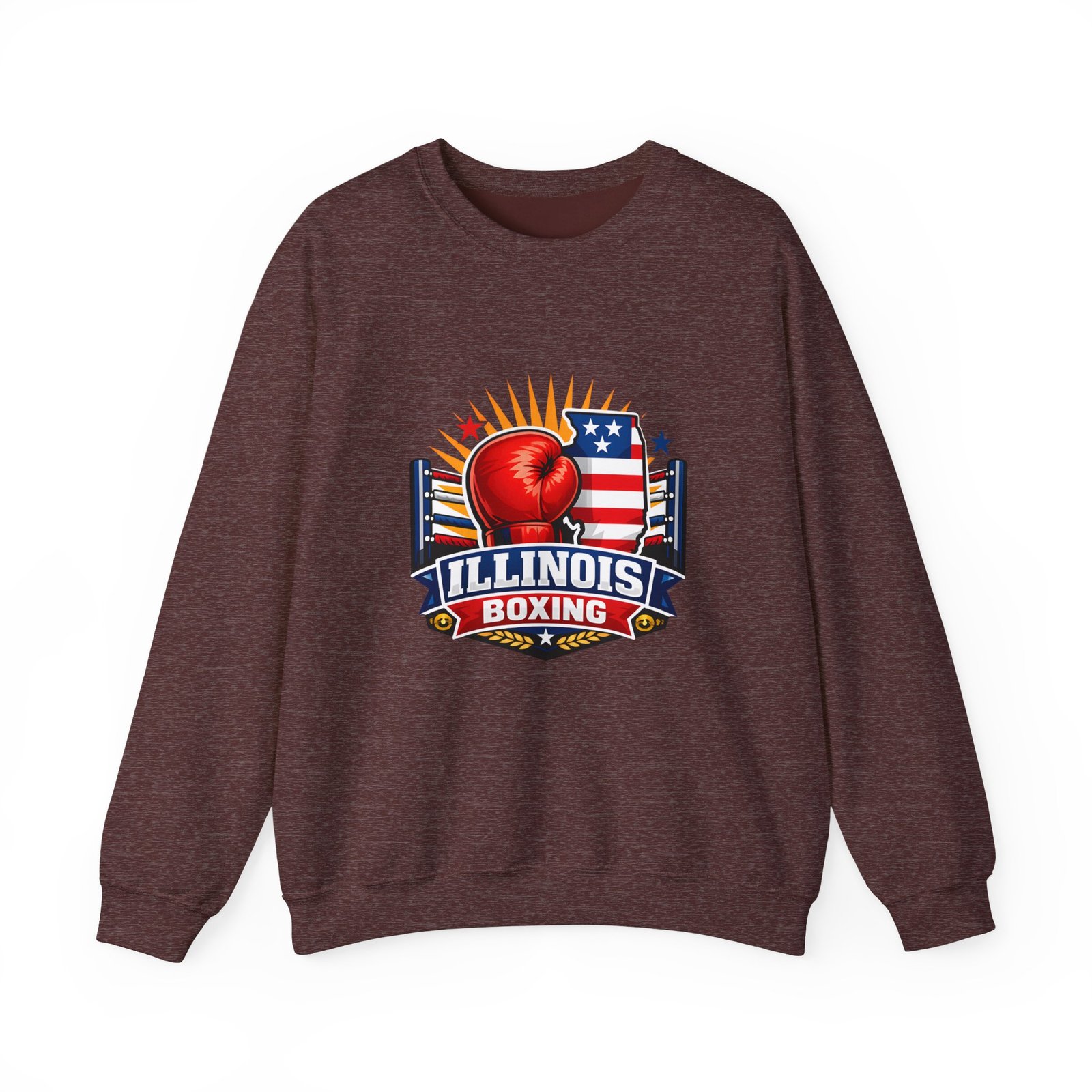 Illinois Boxing Crewneck Sweatshirt - Image 13