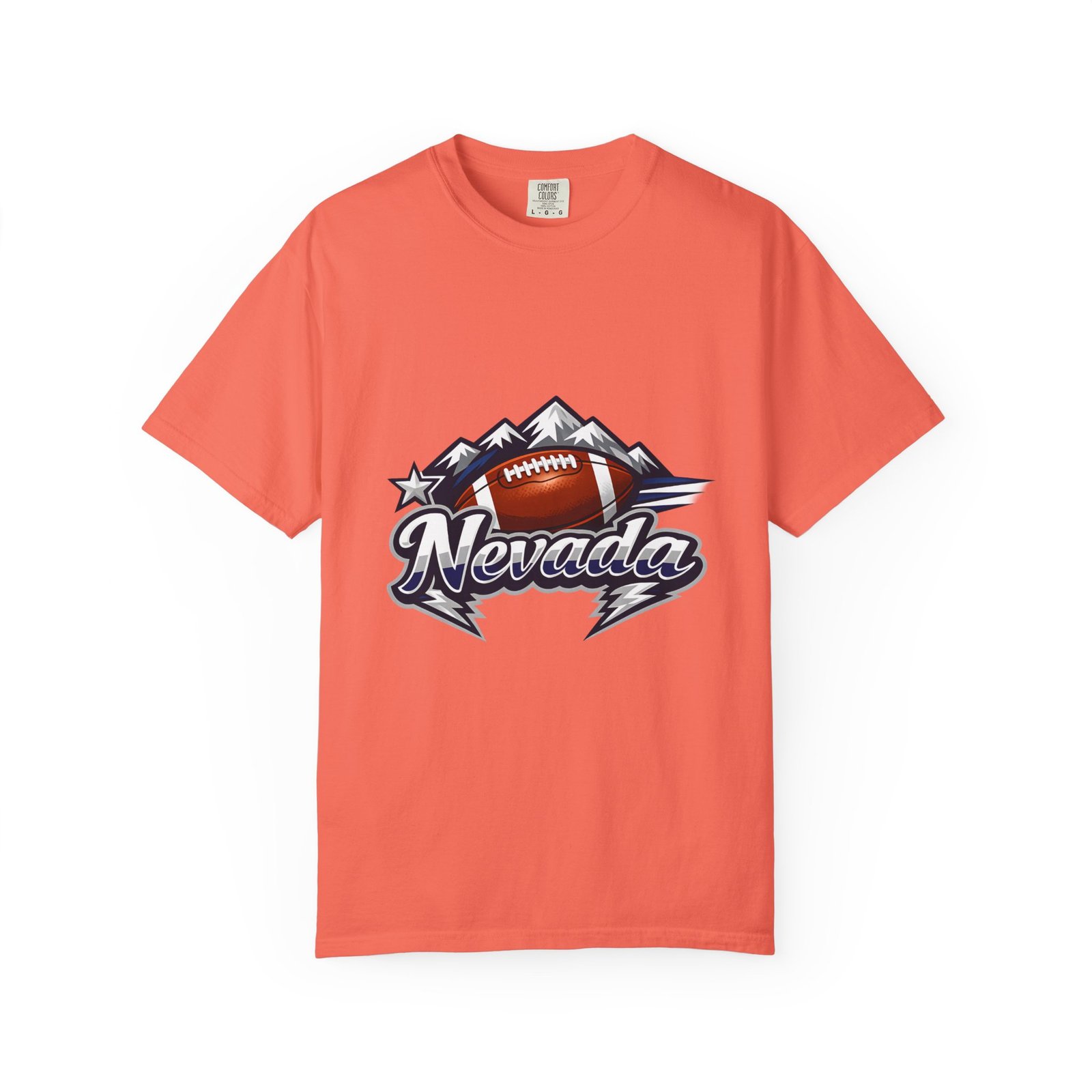 Nevada Football T-Shirt — Mountain Football Tee - Image 9