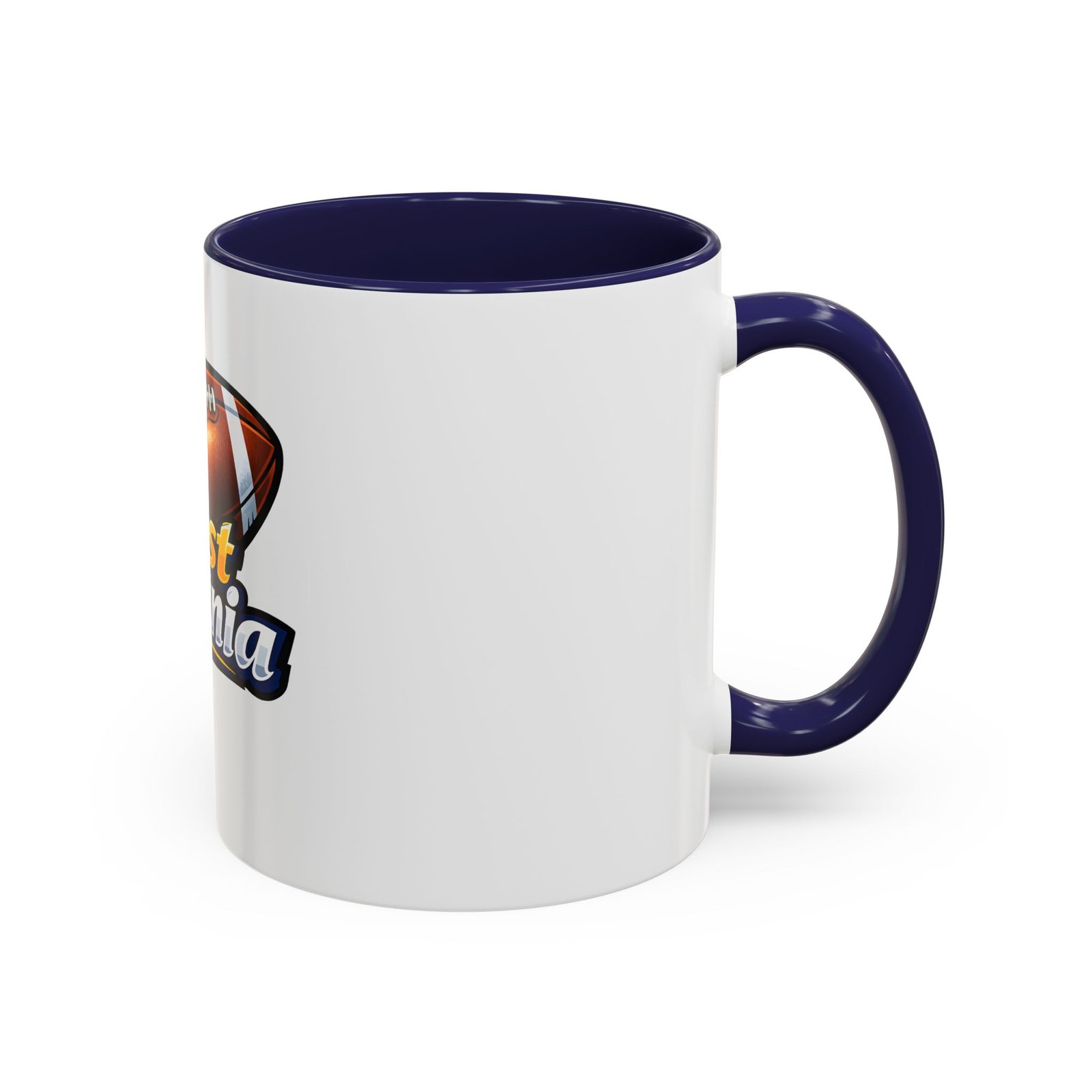 West Virginia Football Accent Coffee Mug (11/15oz) - Image 6