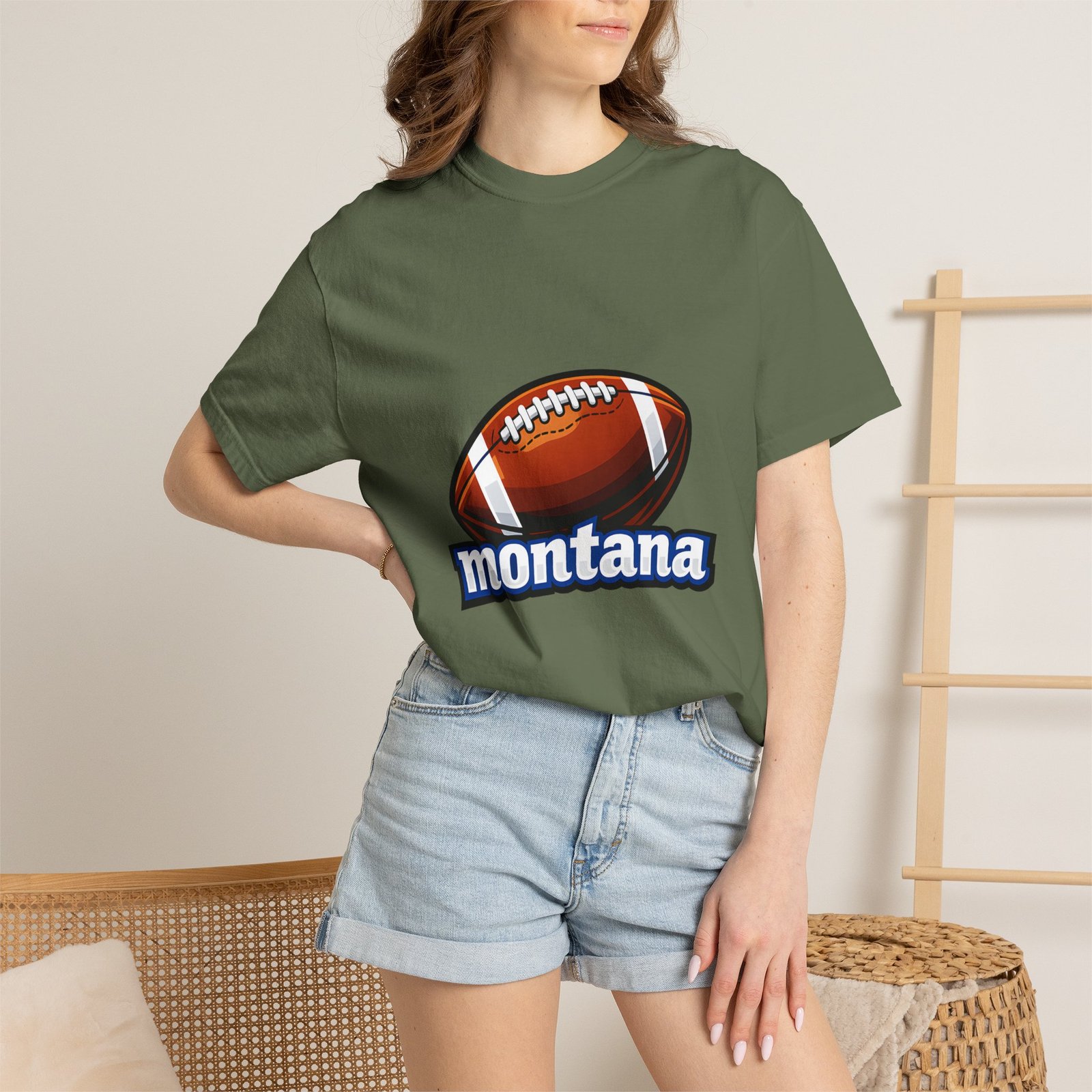 Montana Football T-Shirt — Vintage-Inspired Team Tee - Image 40