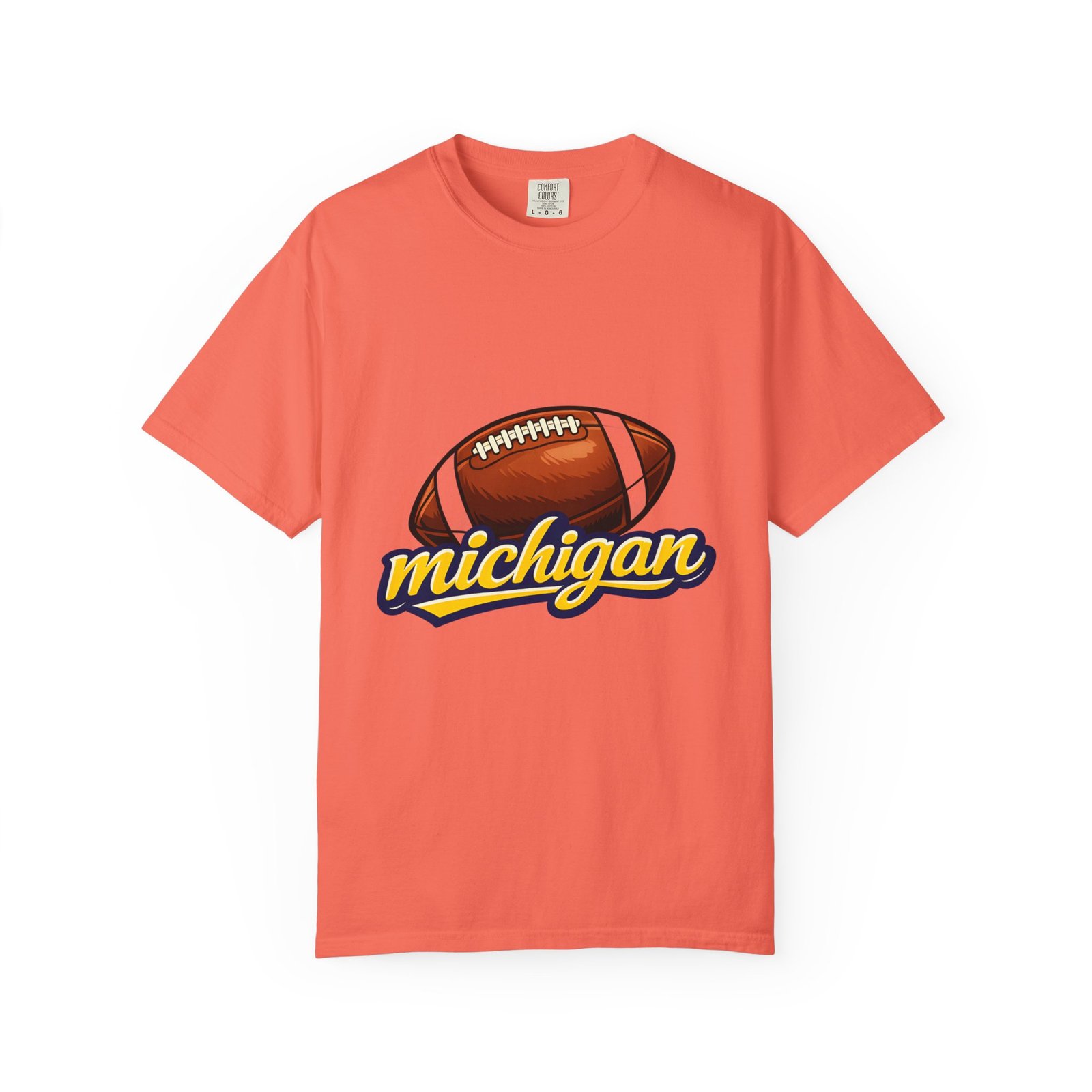 Michigan Football T-Shirt — Vintage Script Logo Tee - Image 9