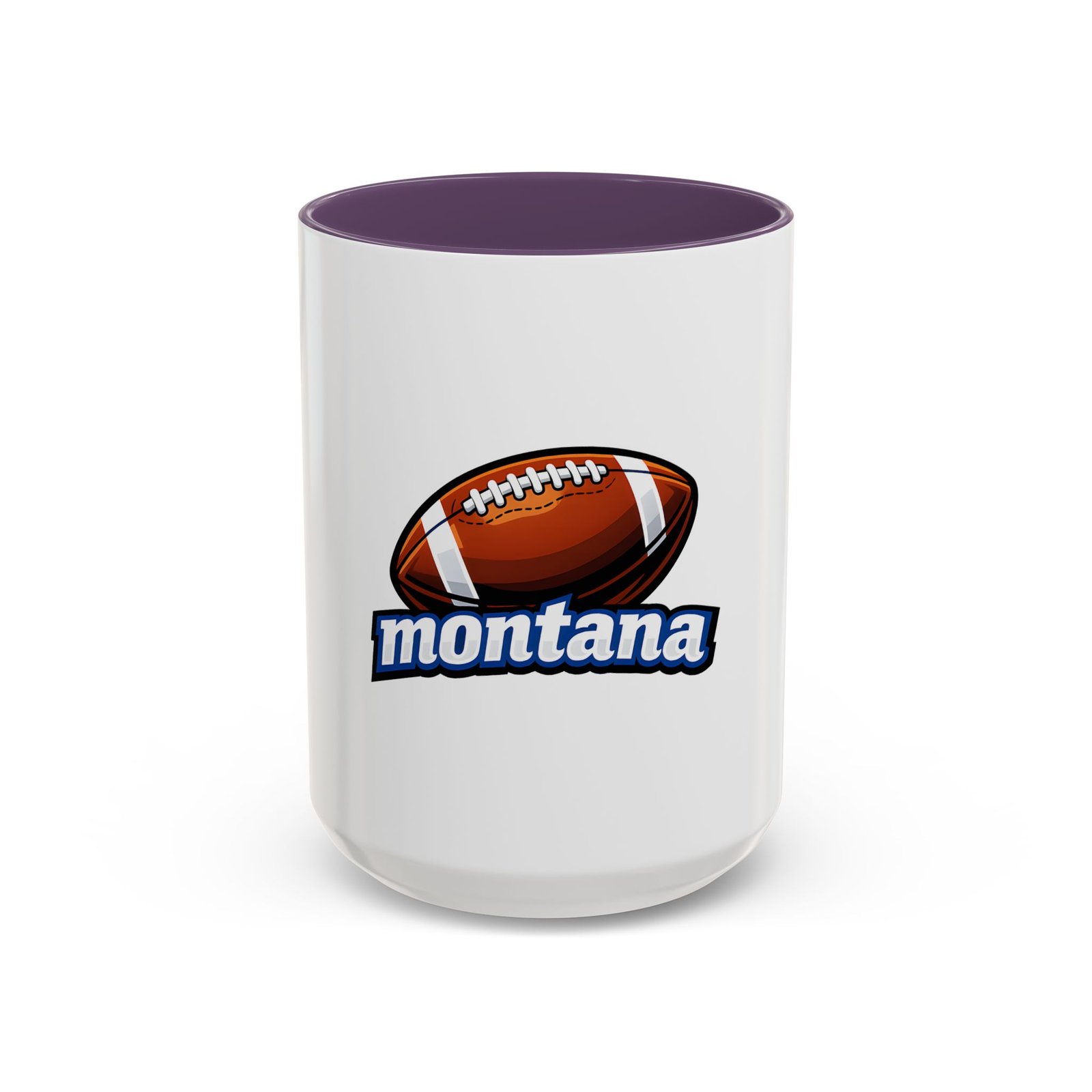 Montana Football Coffee Mug – Accent 11/15oz - Image 65