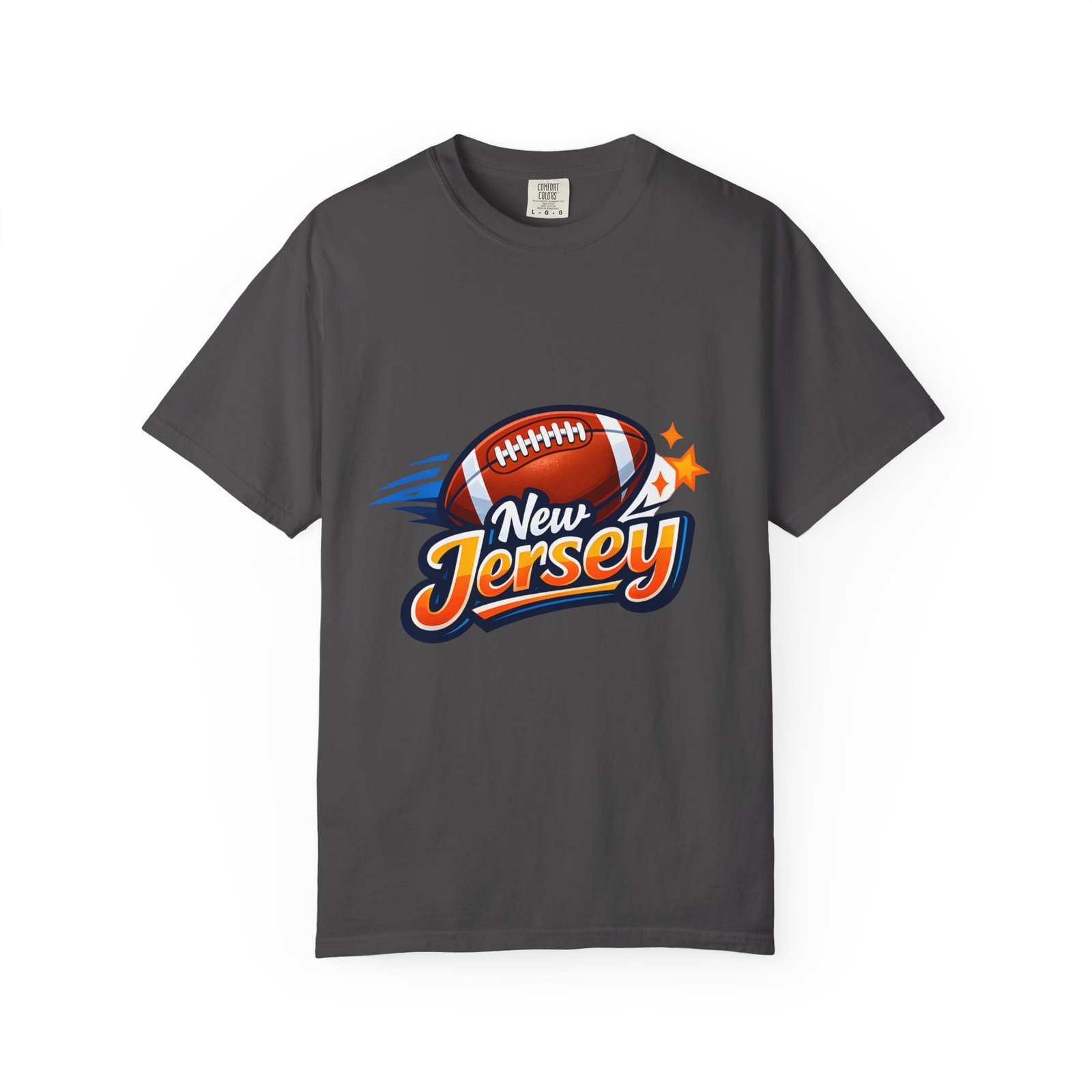 New Jersey Football T-Shirt — Vintage Football Graphic Tee - Image 45