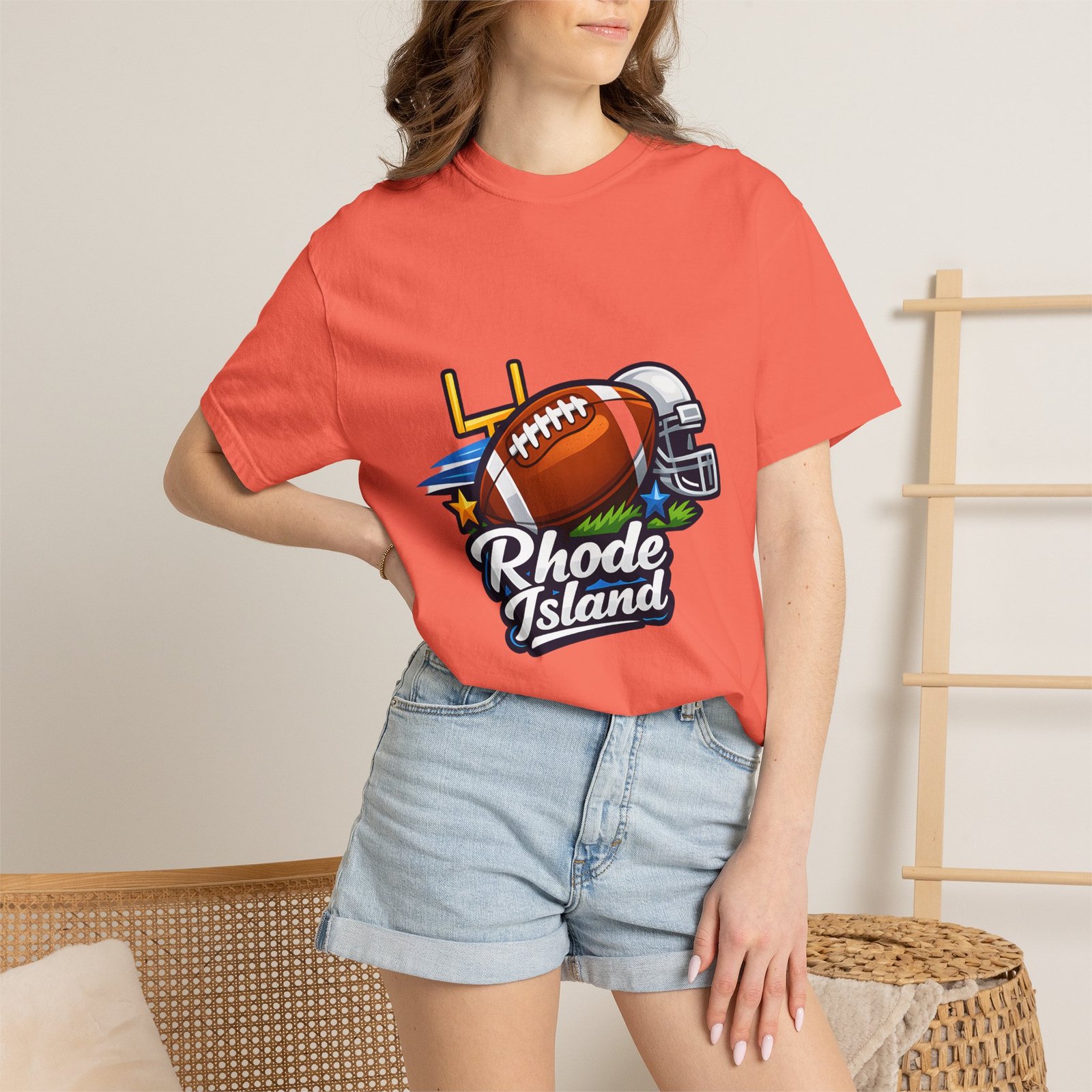 Rhode Island Football T-Shirt — State Pride Gridiron Tee - Image 12