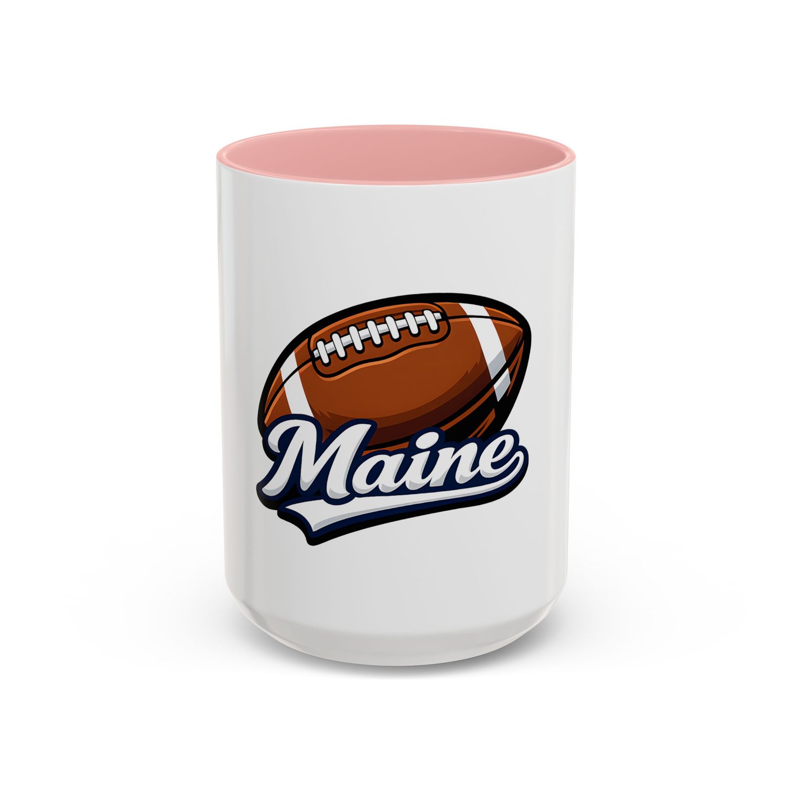 Maine Football Accent Coffee Mug – 11/15oz - Image 25