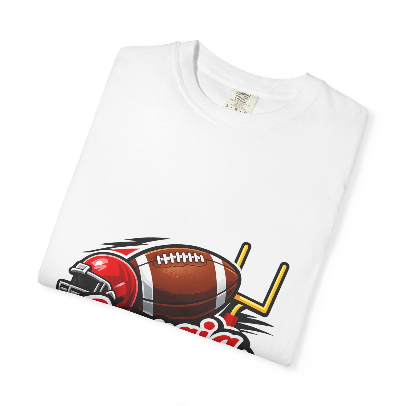 Georgia Football Helmet T-Shirt - Image 3