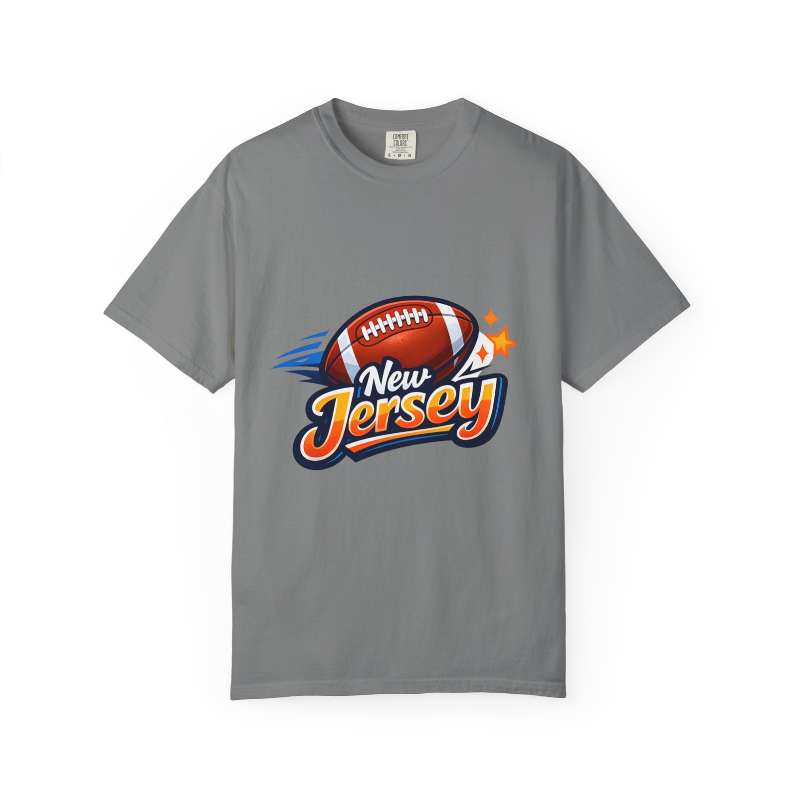 New Jersey Football T-Shirt — Vintage Football Graphic Tee - Image 33