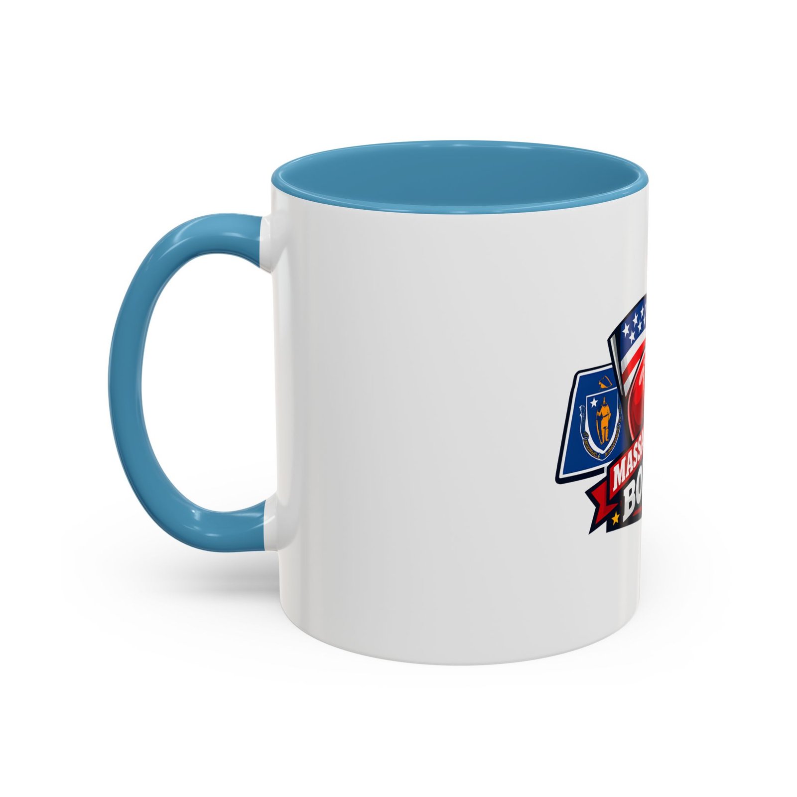 Massachusetts Boxing Accent Coffee Mug — State Pride Boxing Logo (11/15oz) - Image 35