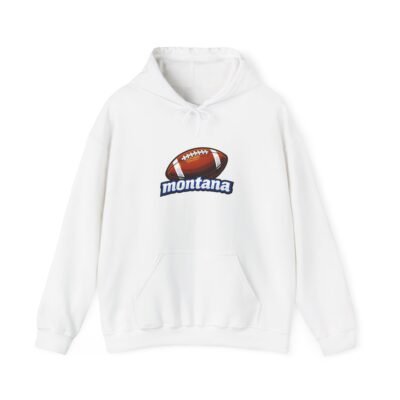 Montana Football Hoodie — Vintage Football Logo Pullover