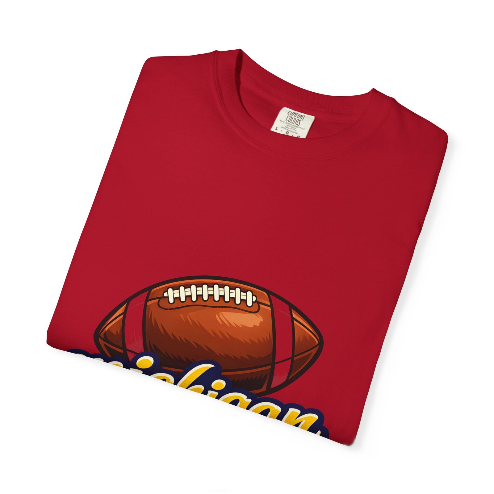 Michigan Football T-Shirt — Vintage Script Logo Tee - Image 59
