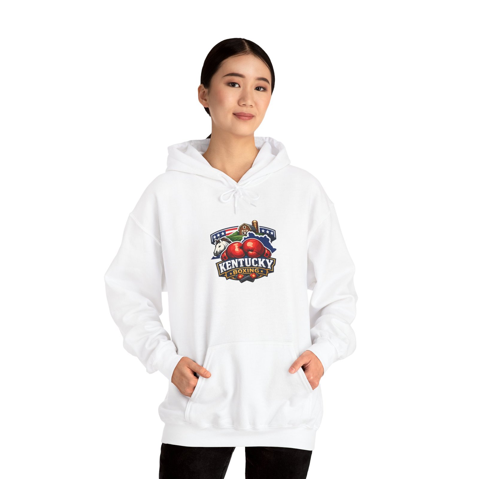 Kentucky BBQ State Pride Hoodie — Retro Grilling Emblem - Image 15