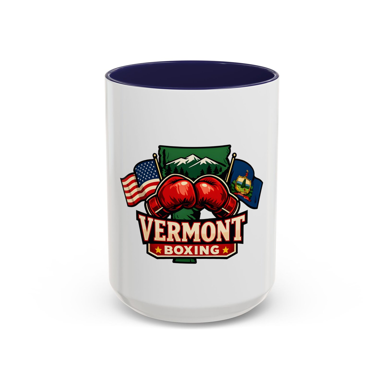 Vermont Boxing Coffee Mug — Accent 11/15oz - Image 21