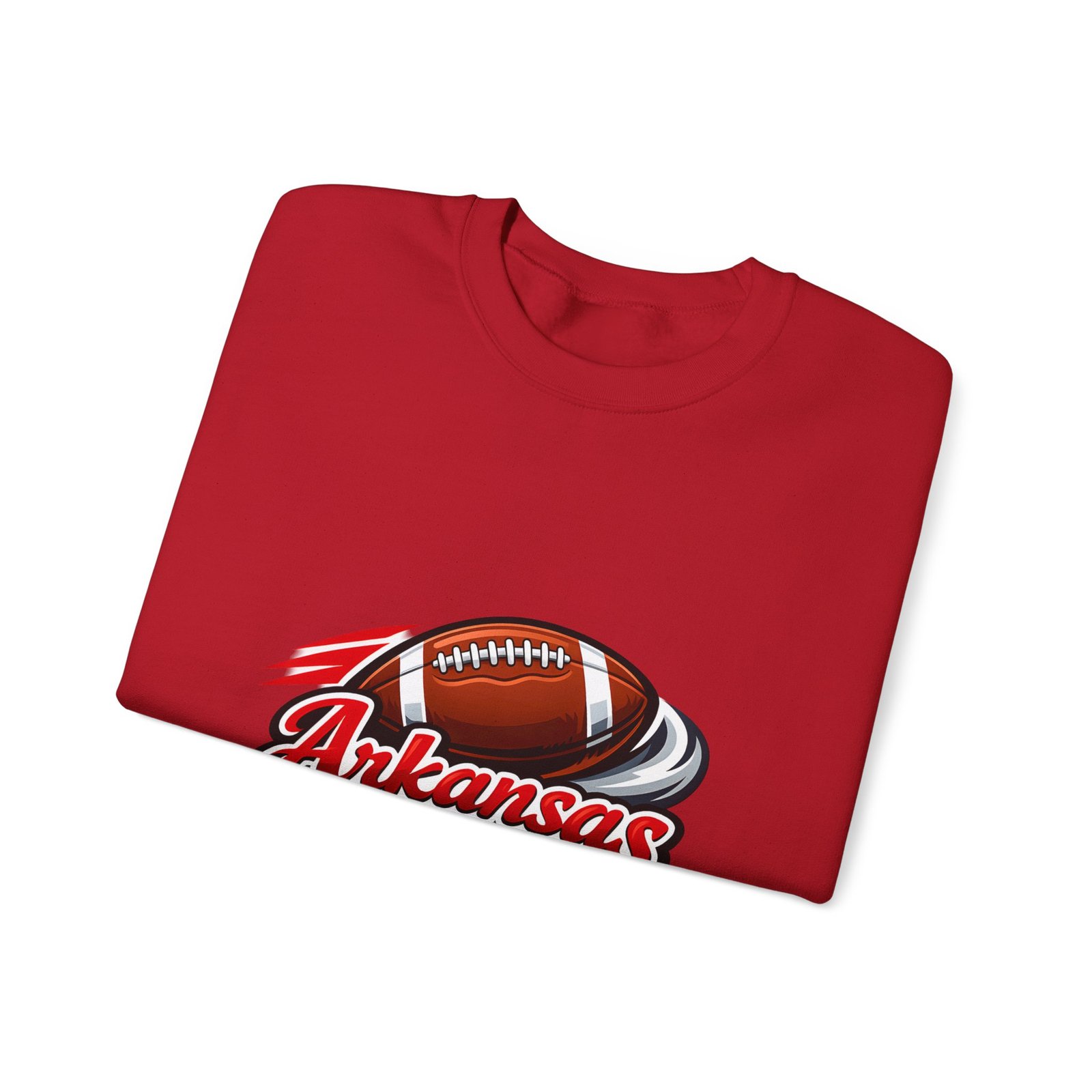 Arkansas Football Crewneck Sweatshirt — Retro Gridiron Logo - Image 55