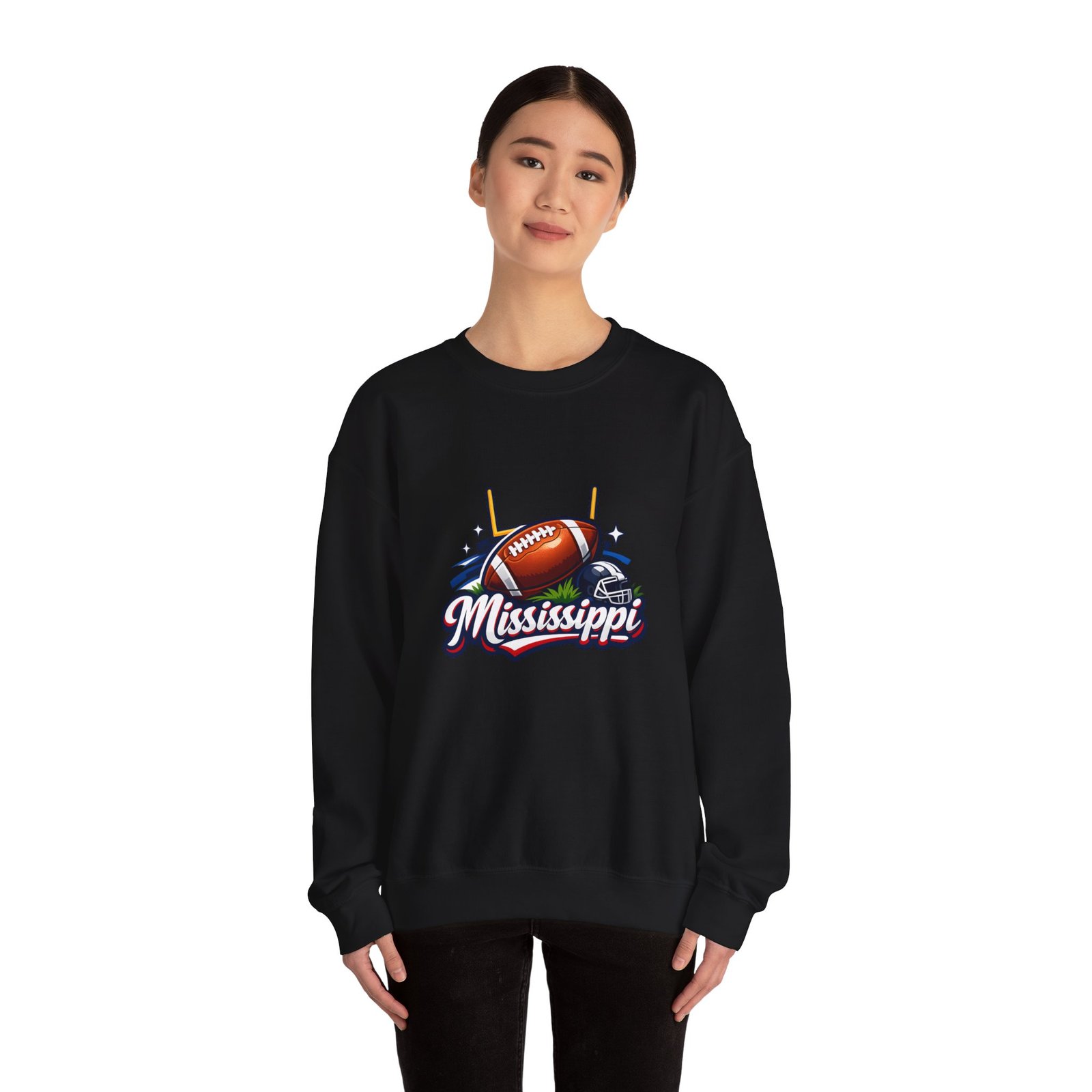 Mississippi Football Crewneck Sweatshirt - Image 20