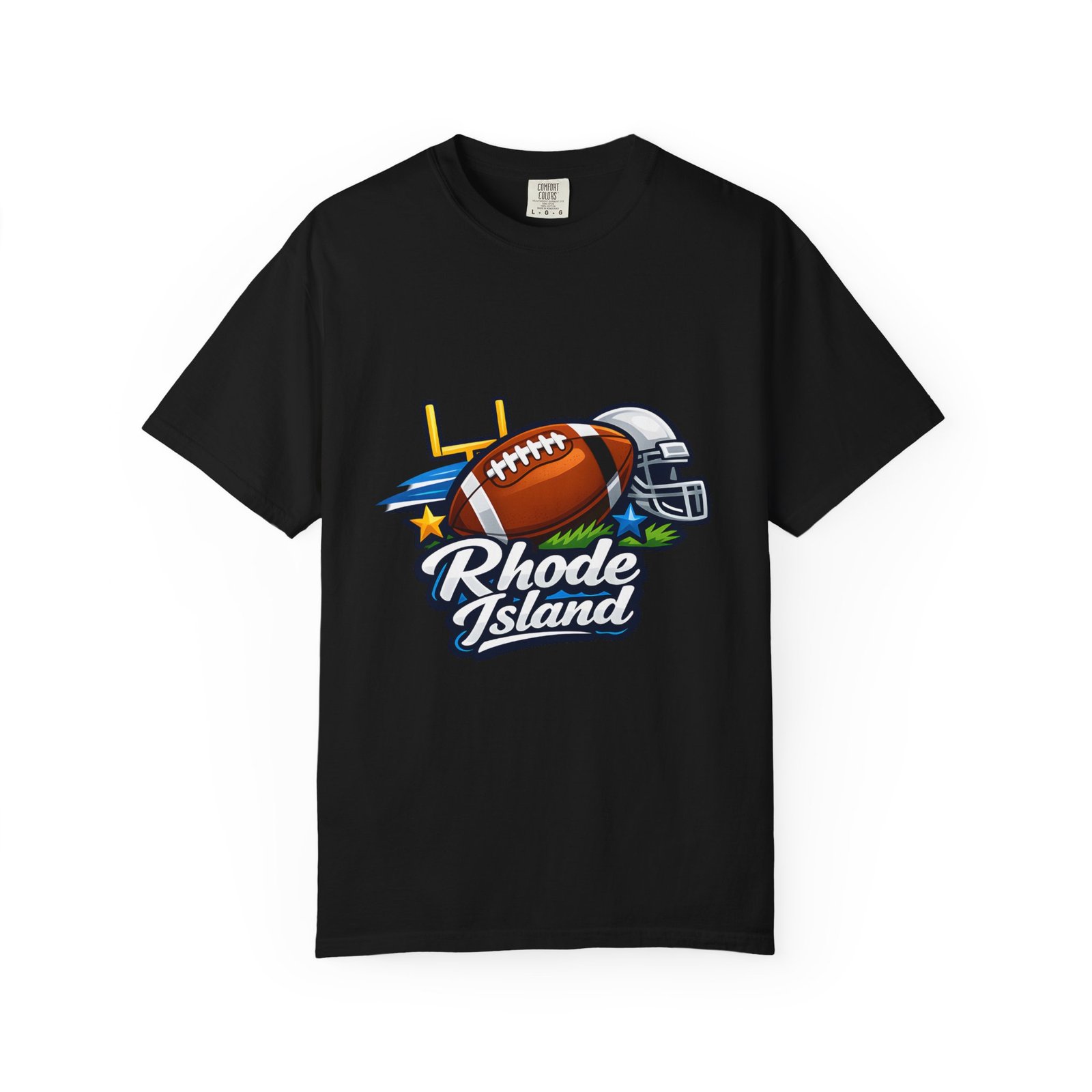 Rhode Island Football T-Shirt — State Pride Gridiron Tee - Image 49